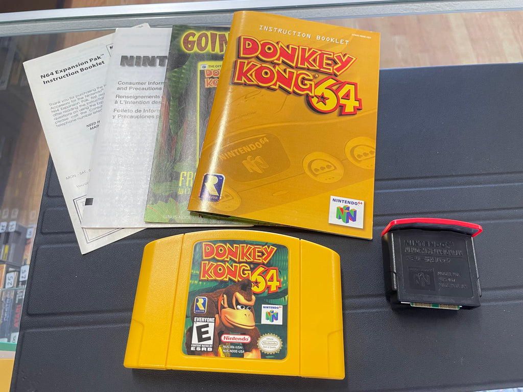 Donkey Kong 64 expansion Pak bundle