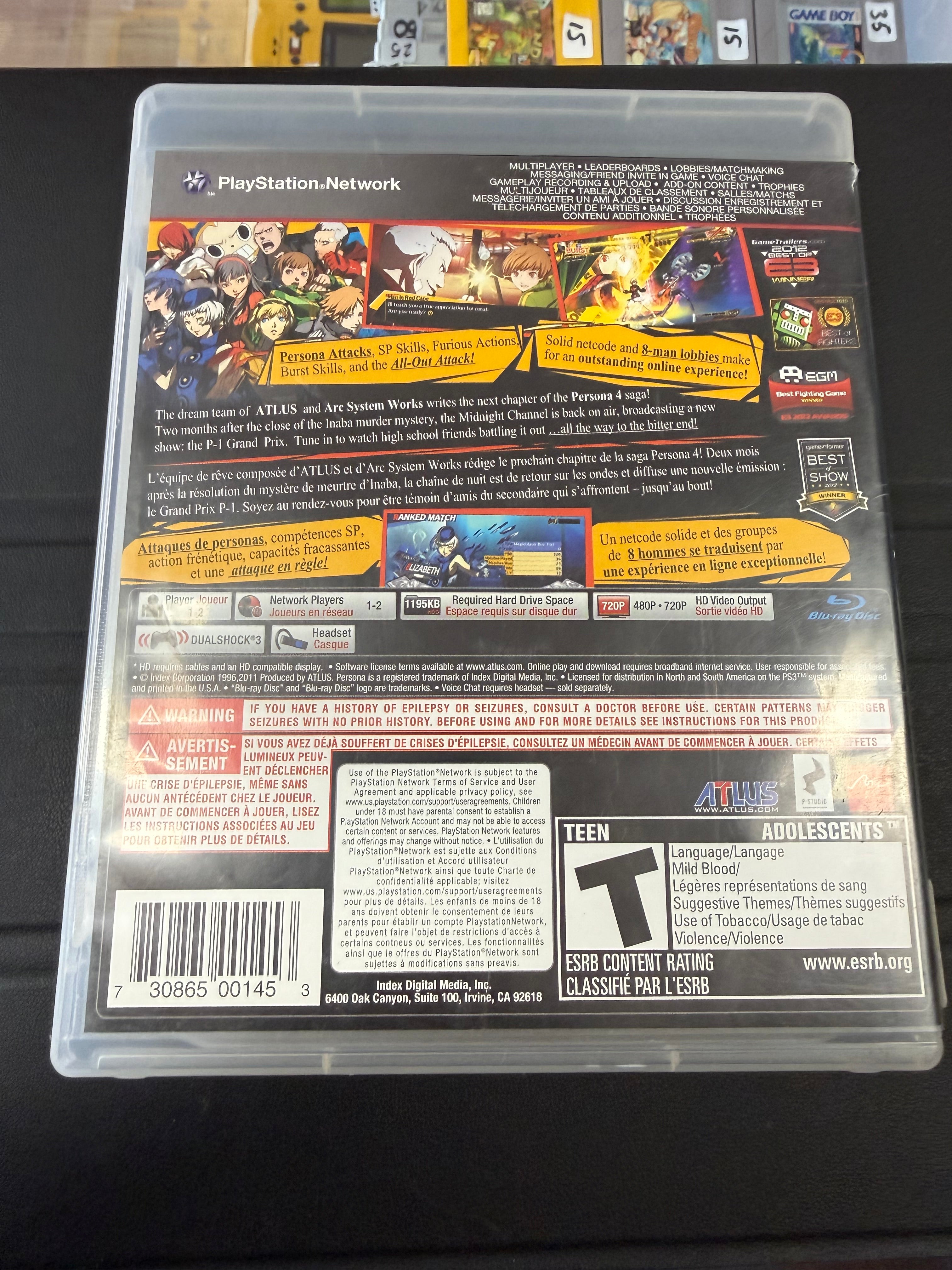 Persona 4 Arena
