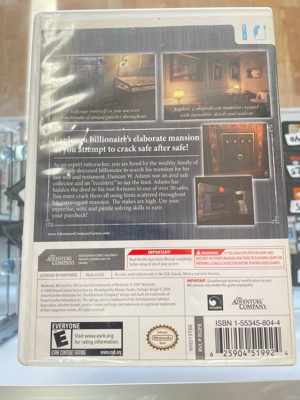 Safecracker The Ultimate puzzle adventure