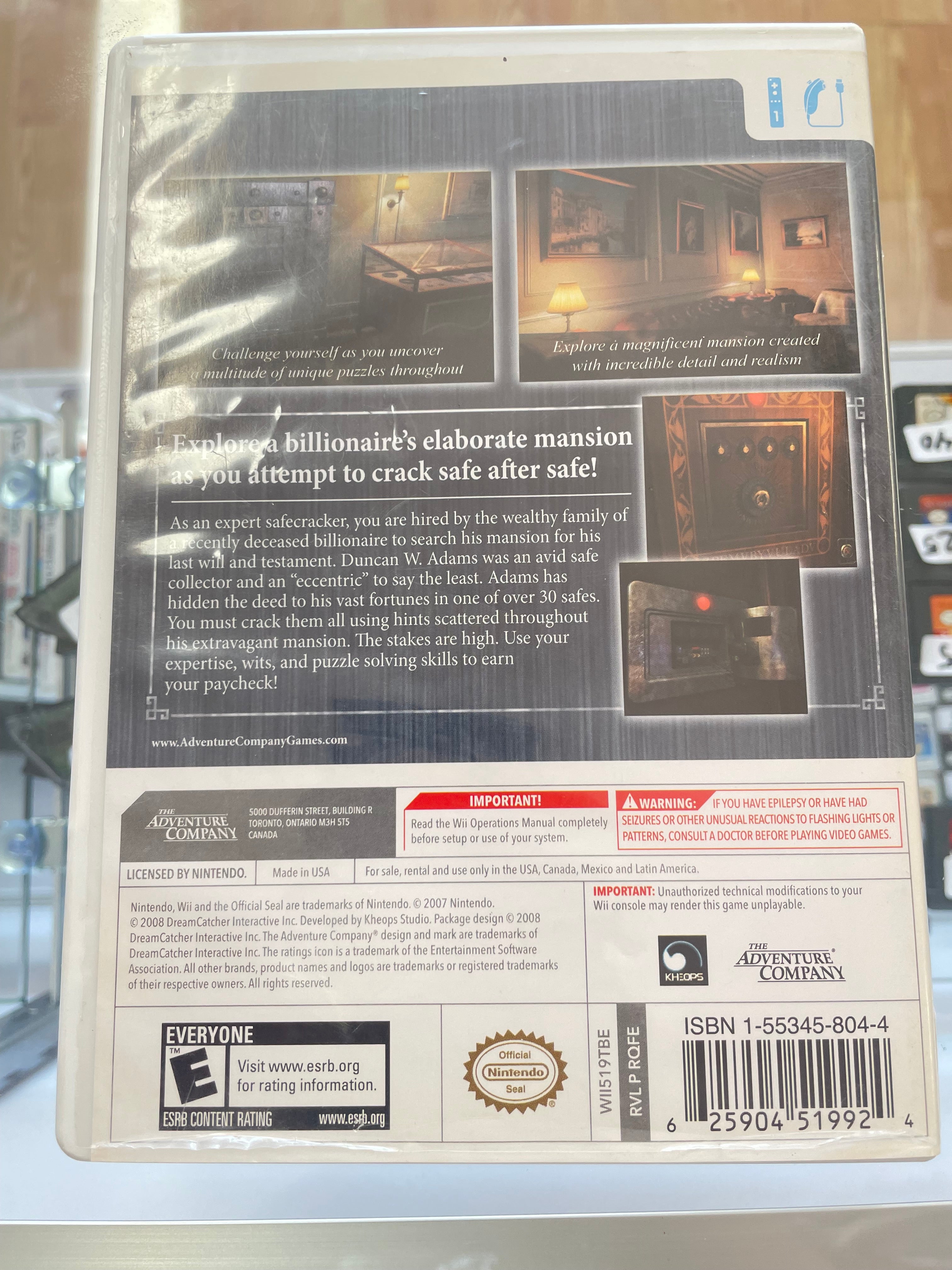 Safecracker The Ultimate puzzle adventure