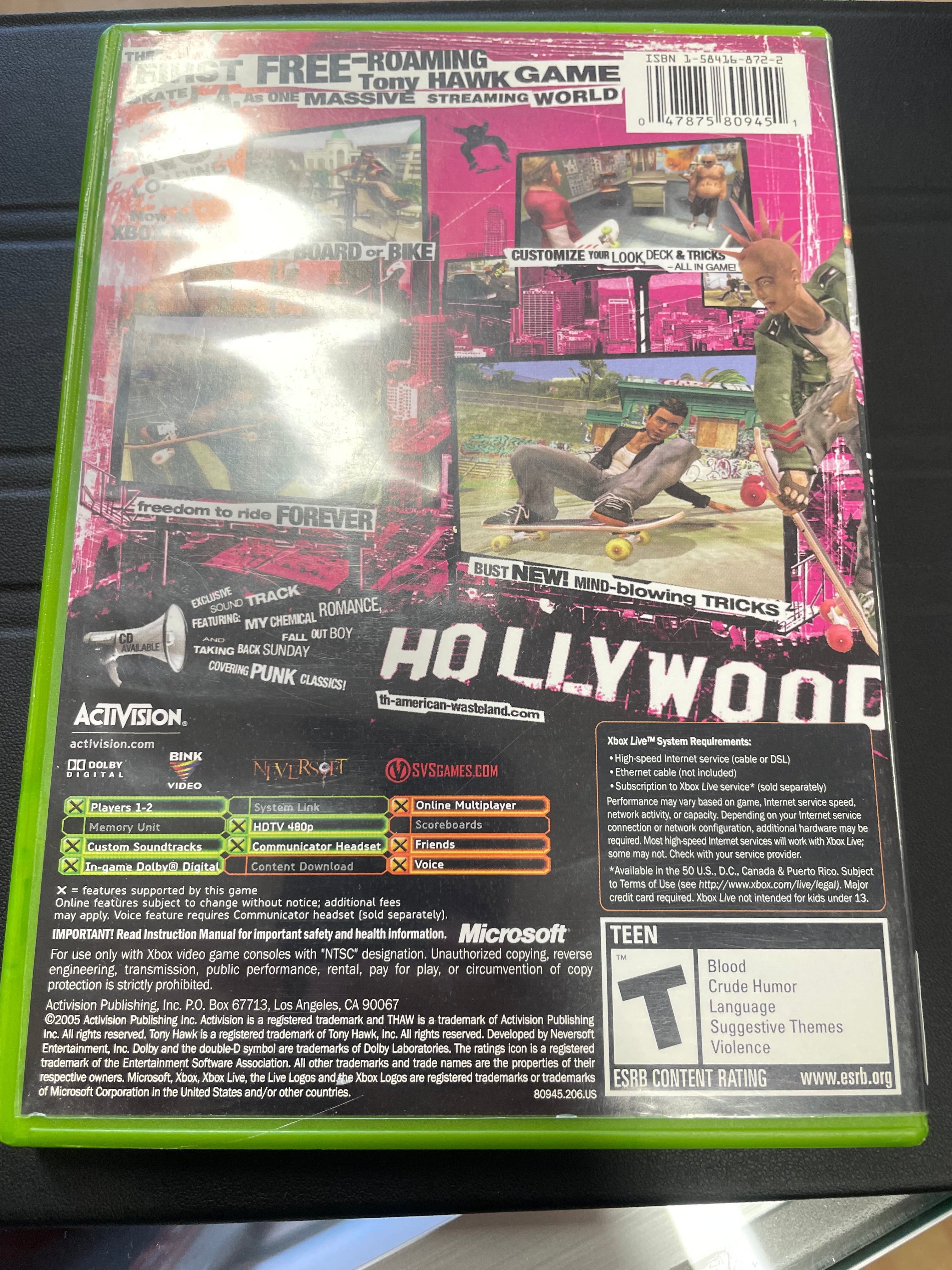 Tony Hawk’s American Wasteland