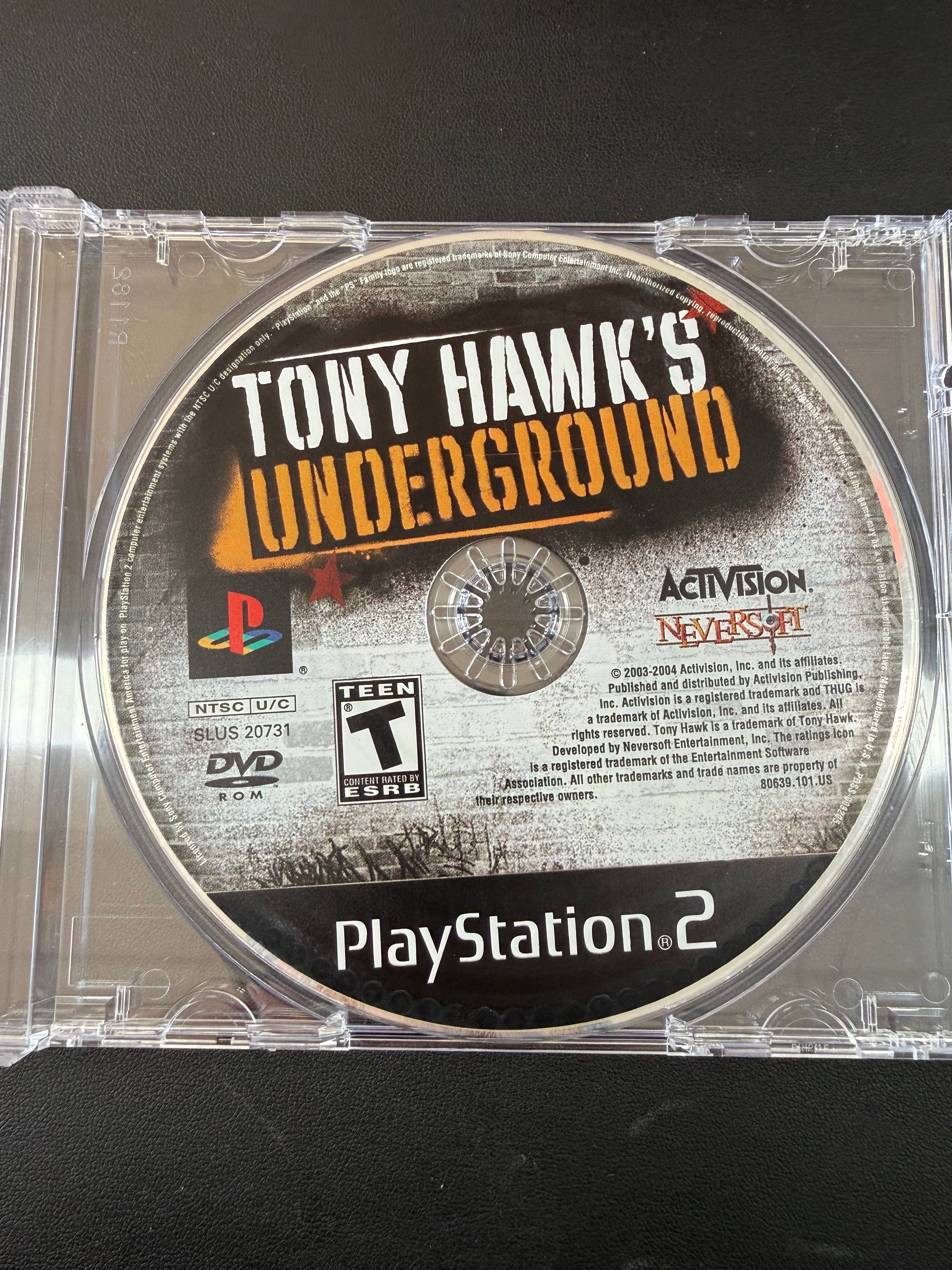 Tony Hawk’s underground