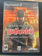 Return to castle Wolfenstein operation resurrection