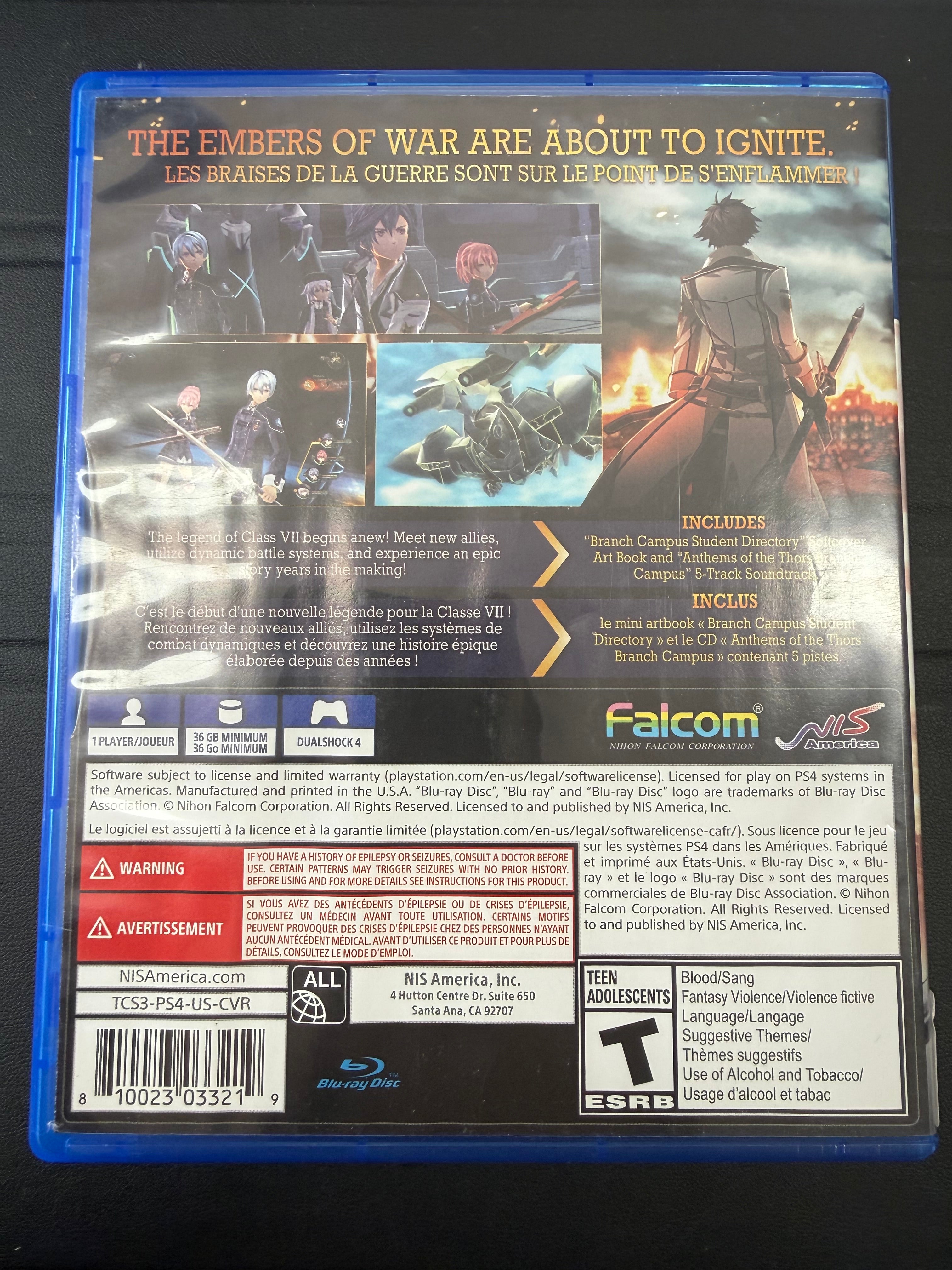 Legend of Heroes: Trails of Cold Steel III [Early Enrollment Edition]