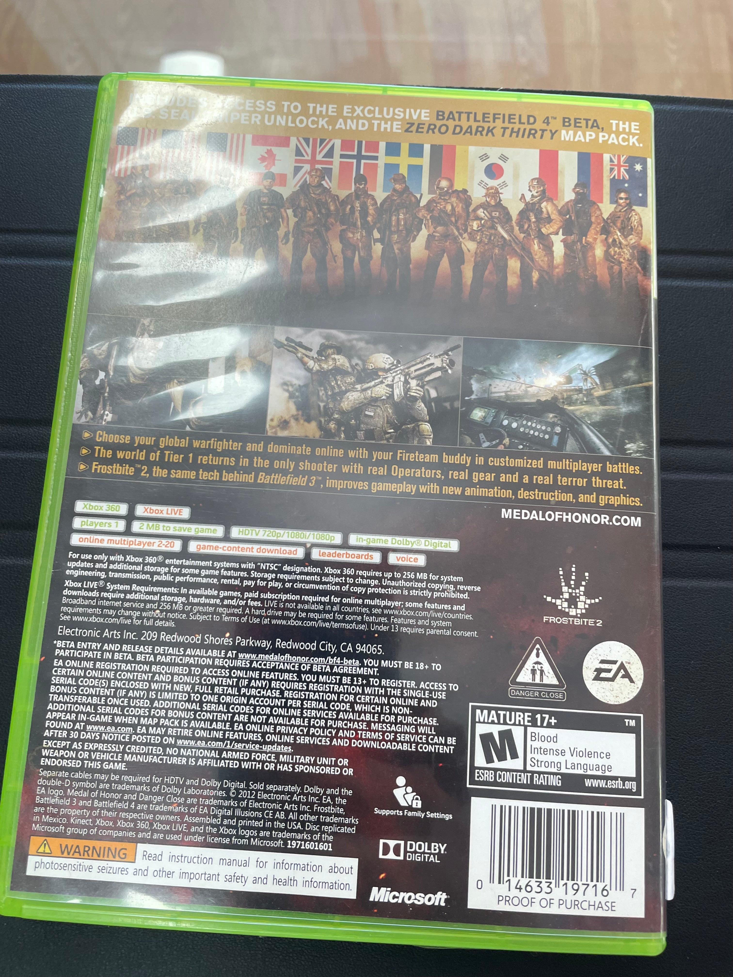 Medal of Honor Warfighter Limited Edition