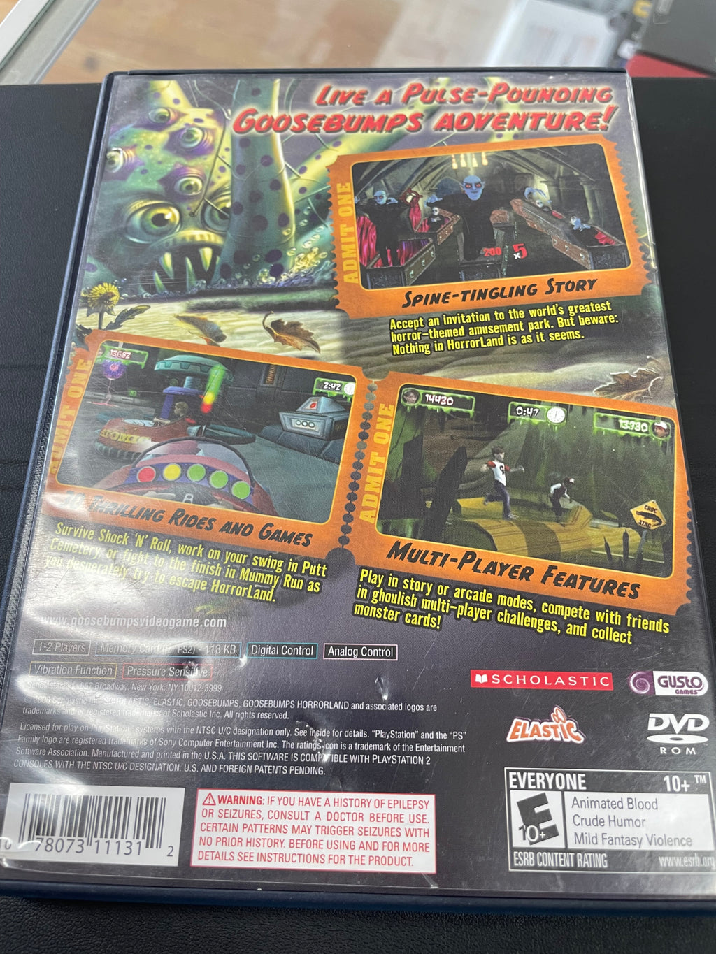 Goosebumps HorrorLand