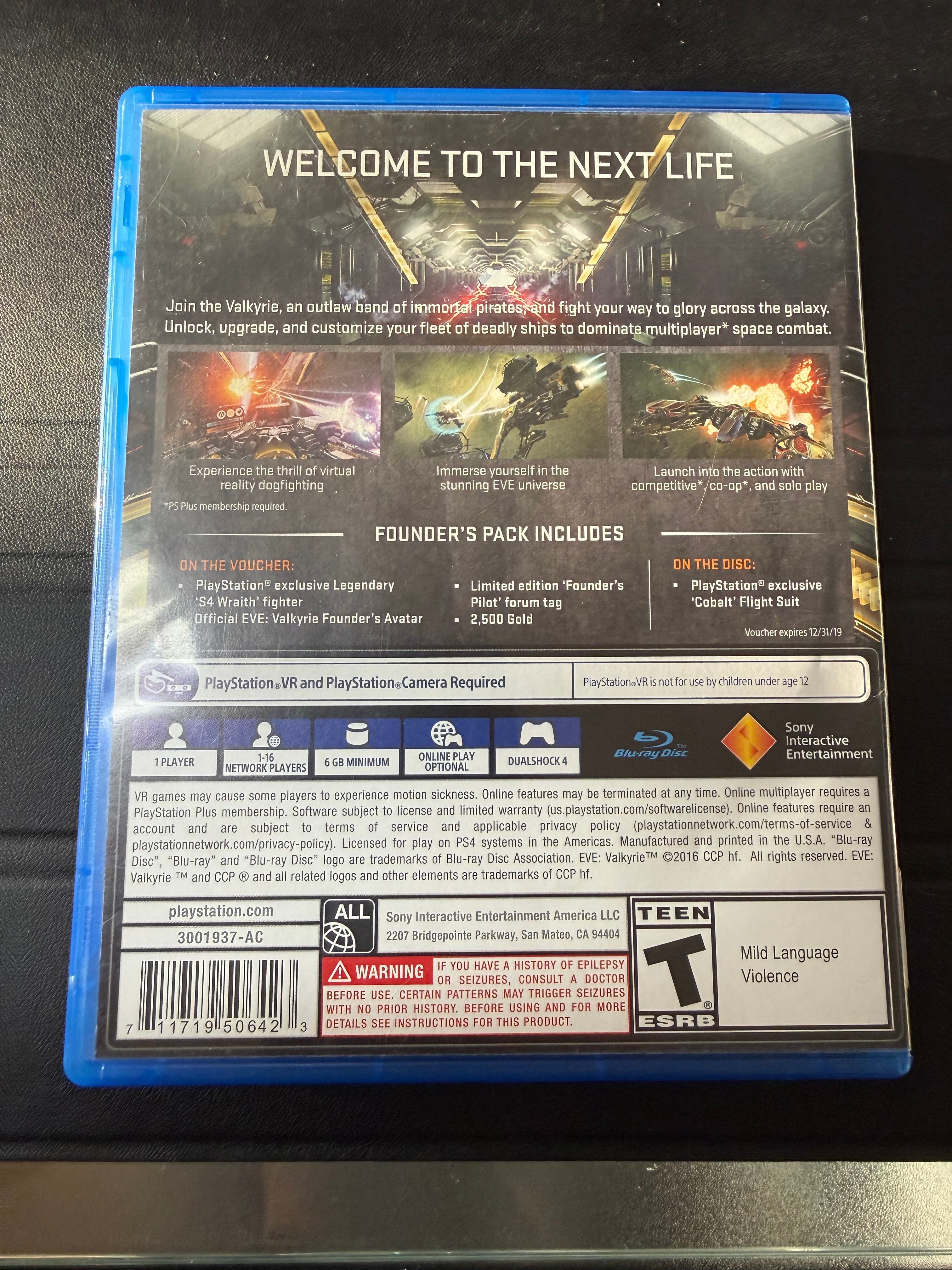 EVE Valkyrie VR