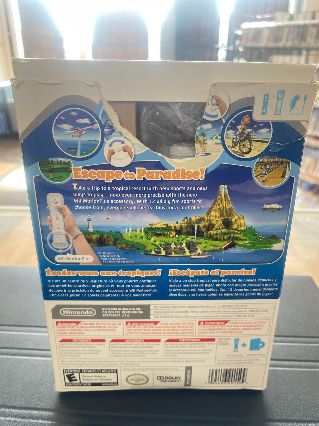 Wii sport Resort Wii Plus bundle
