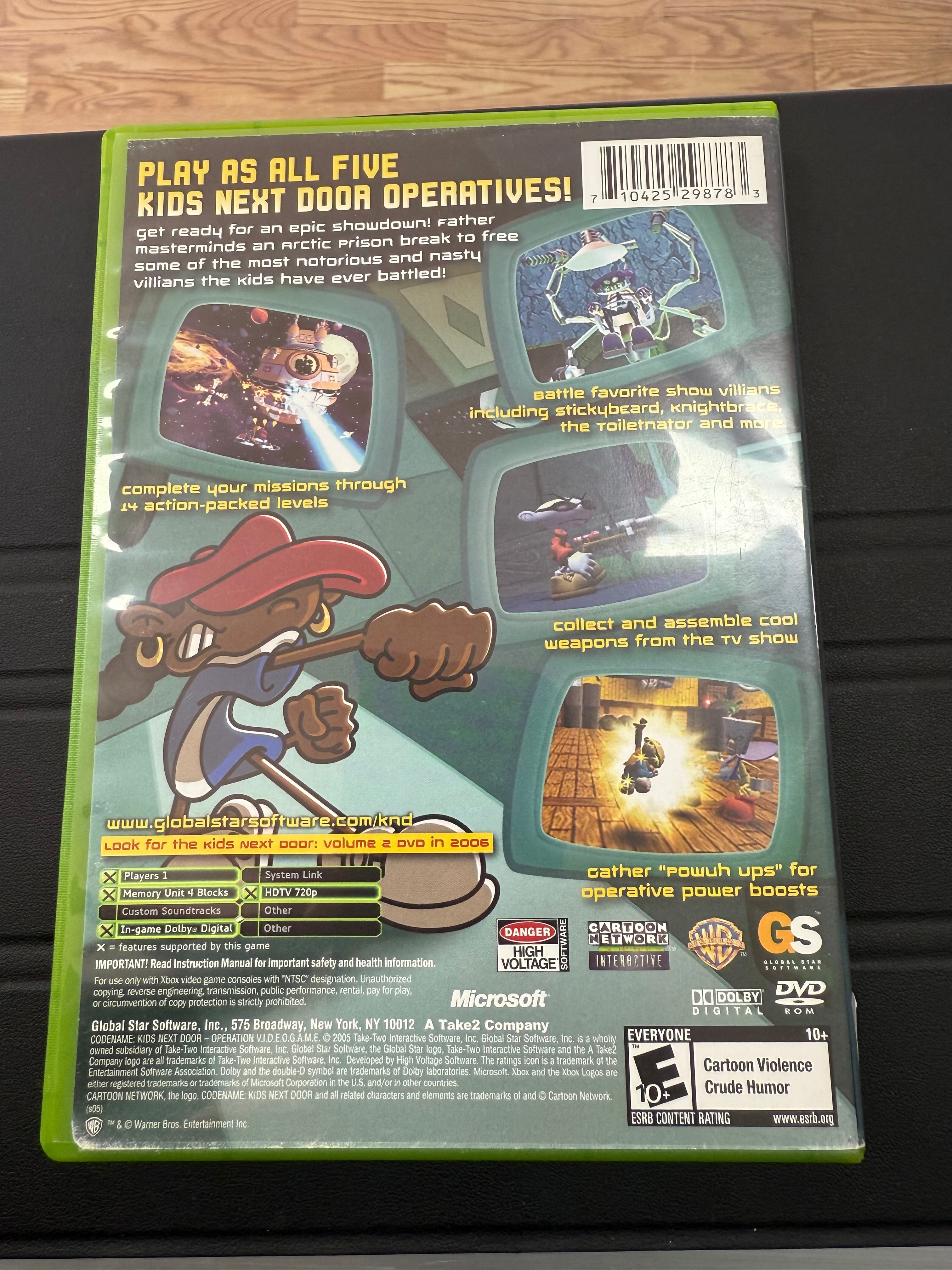 Codename Kids Next Door Operation VIDEOGAME