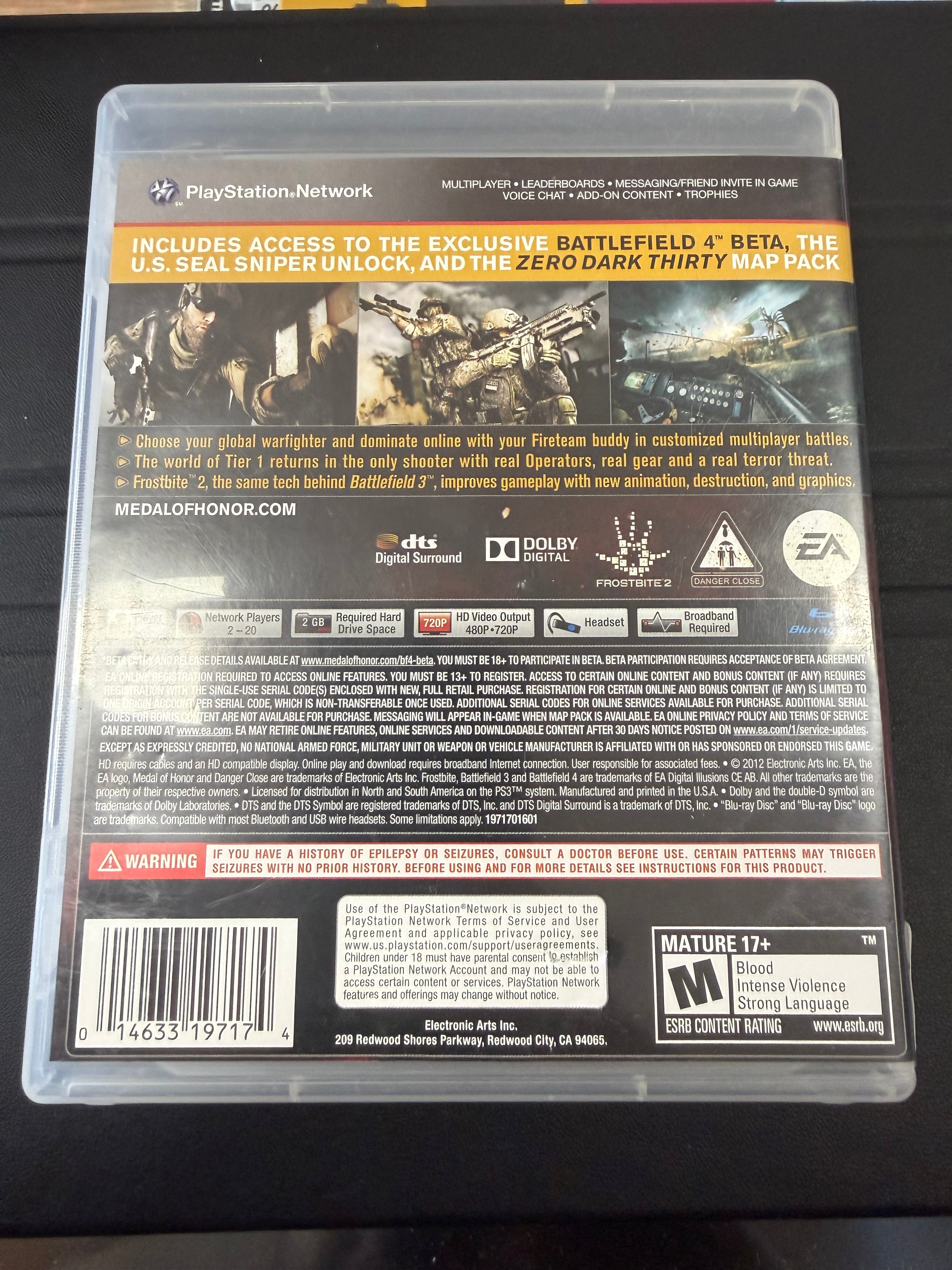 Medal Of Honor Warfighter [Limited Edition]
