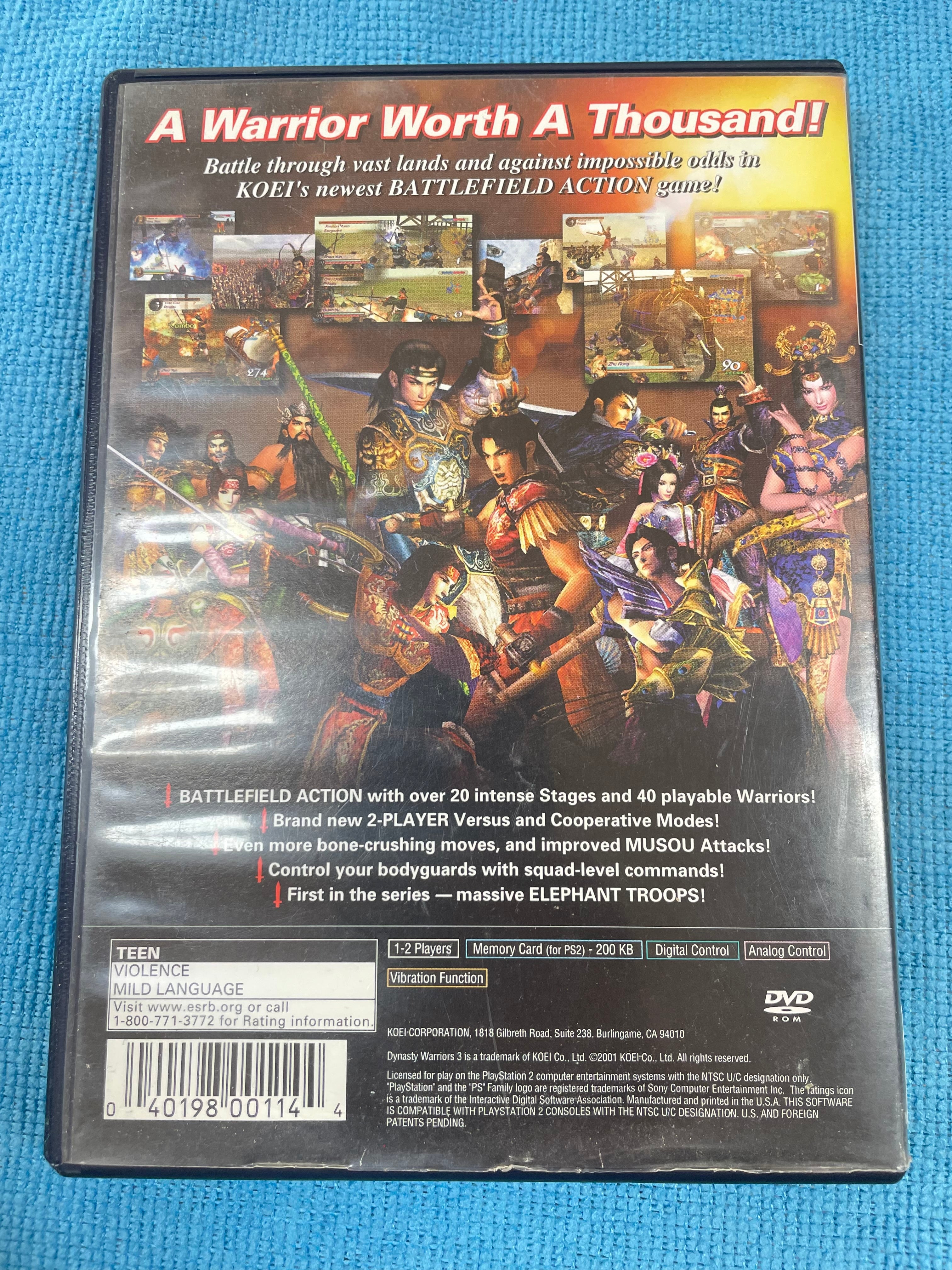 Dynasty Warriors 3