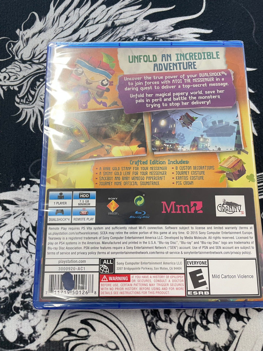 Tearaway unfolded Crafted Edition