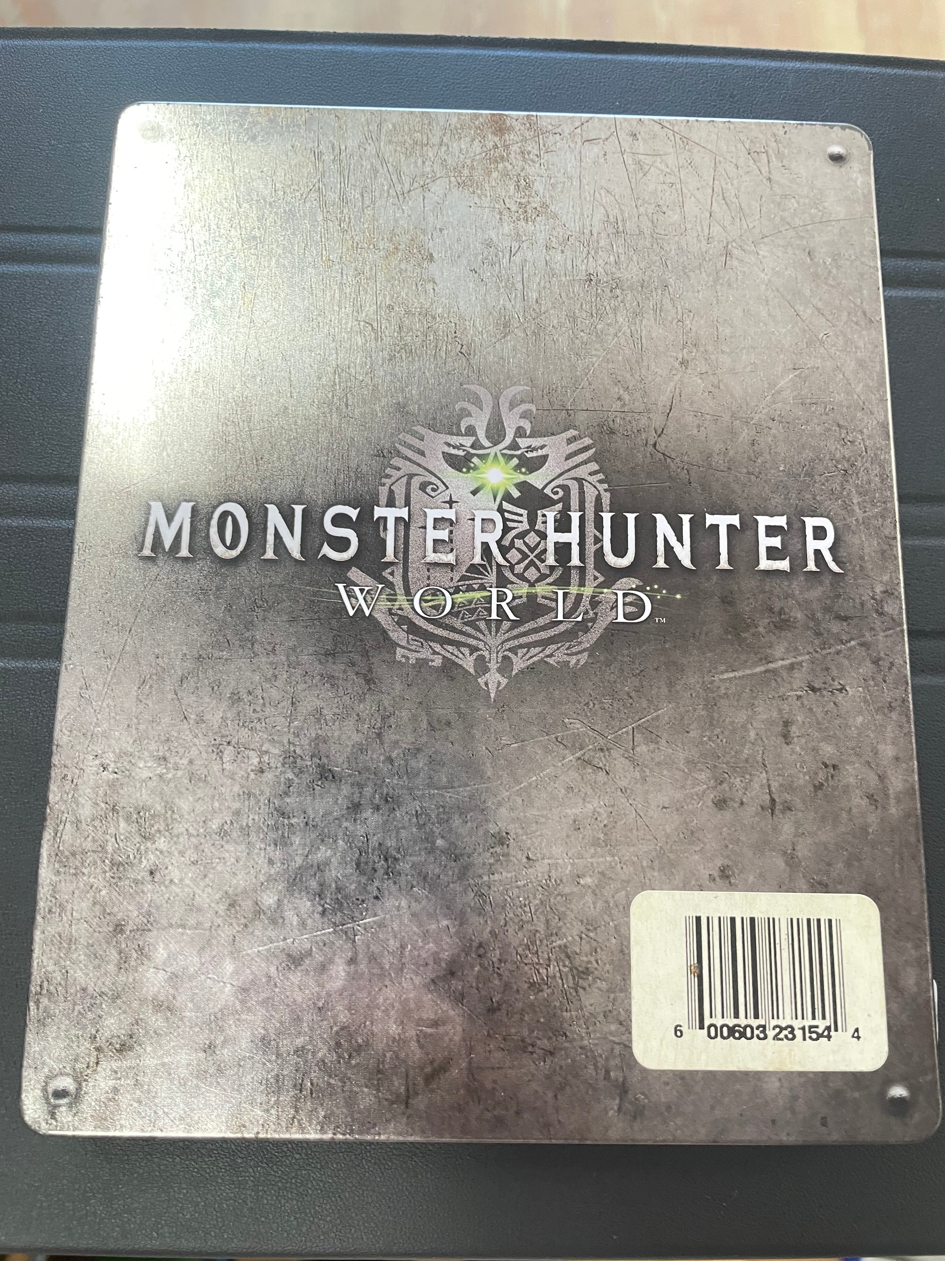 Monster hunter world steel book