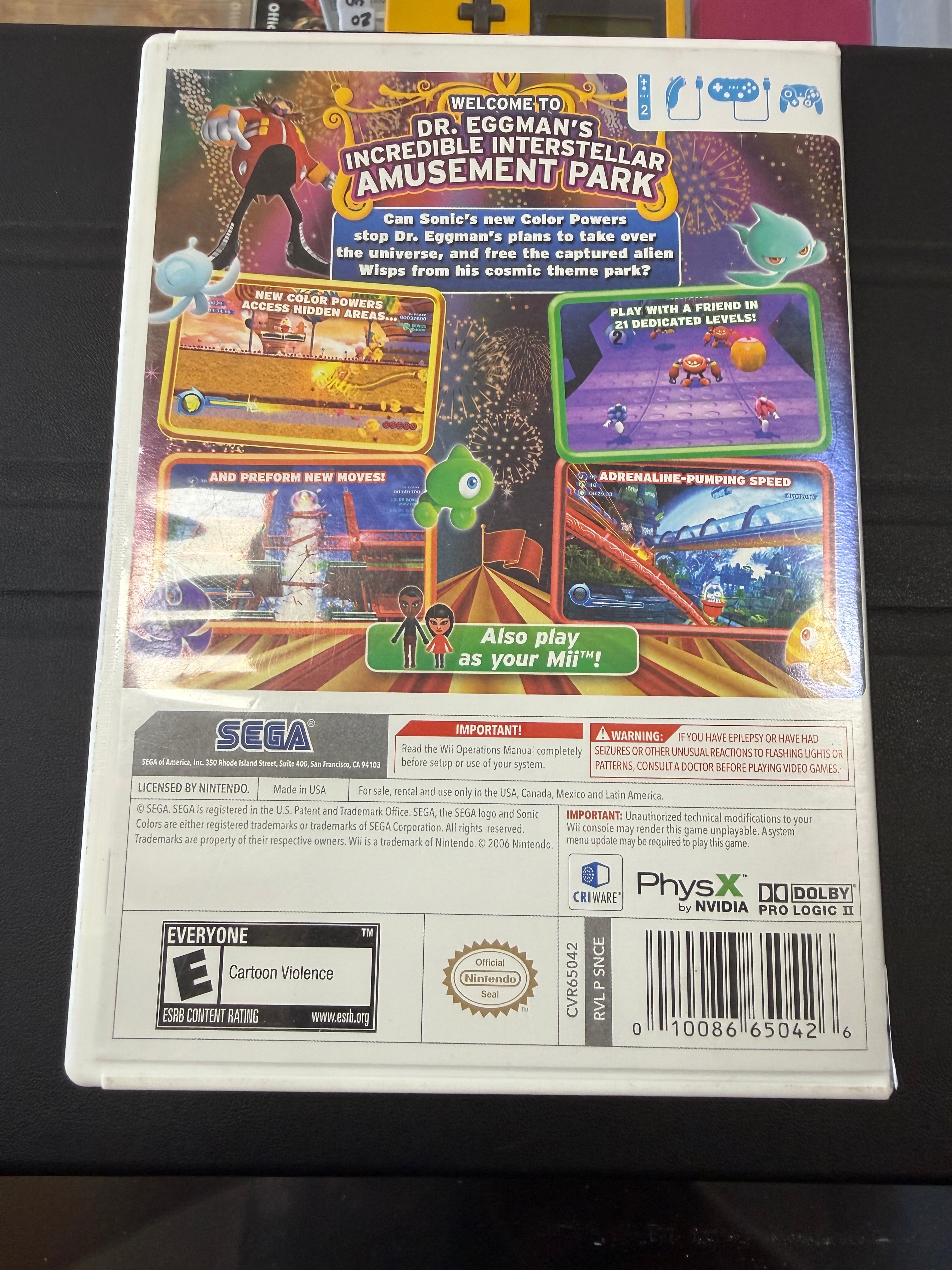 Sonic Colors