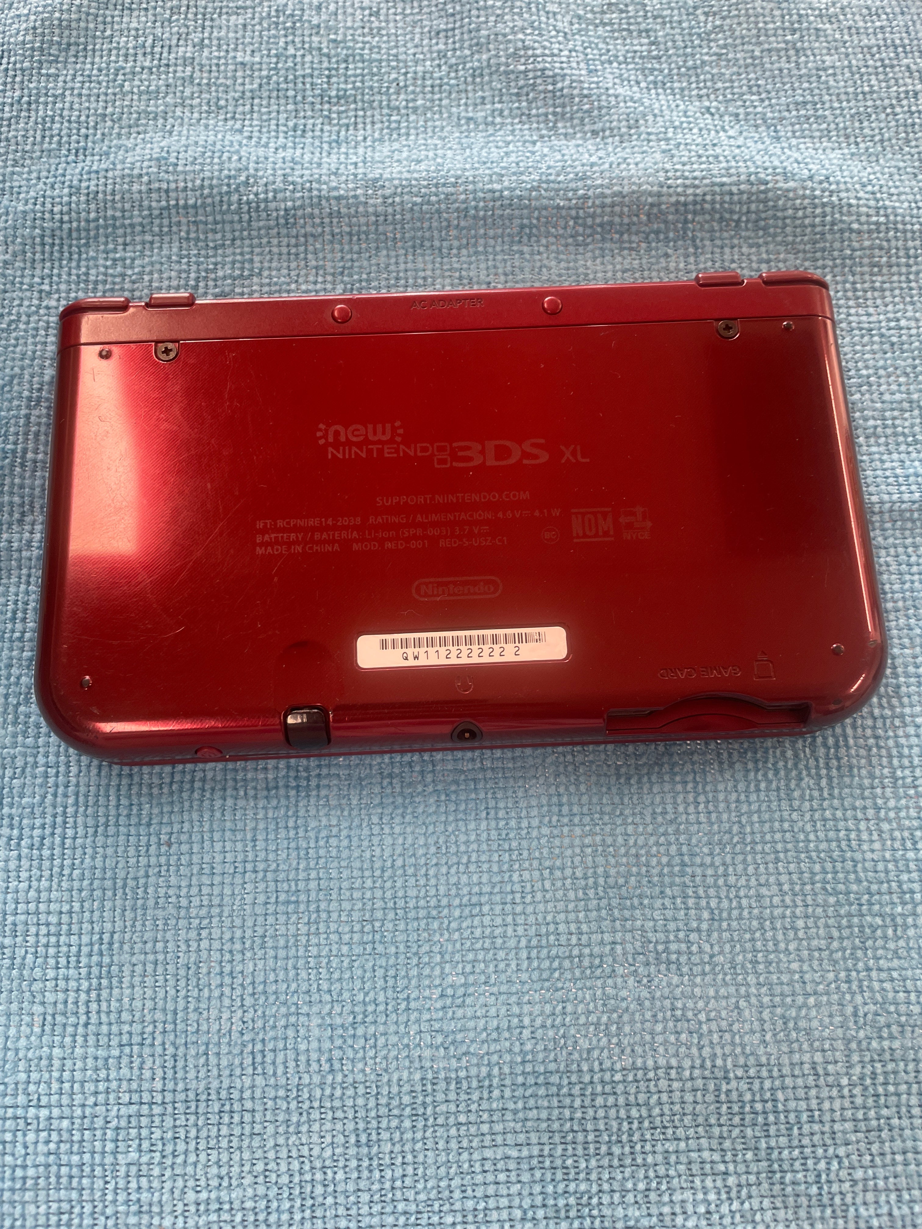 New Nintendo 3DS XL Red