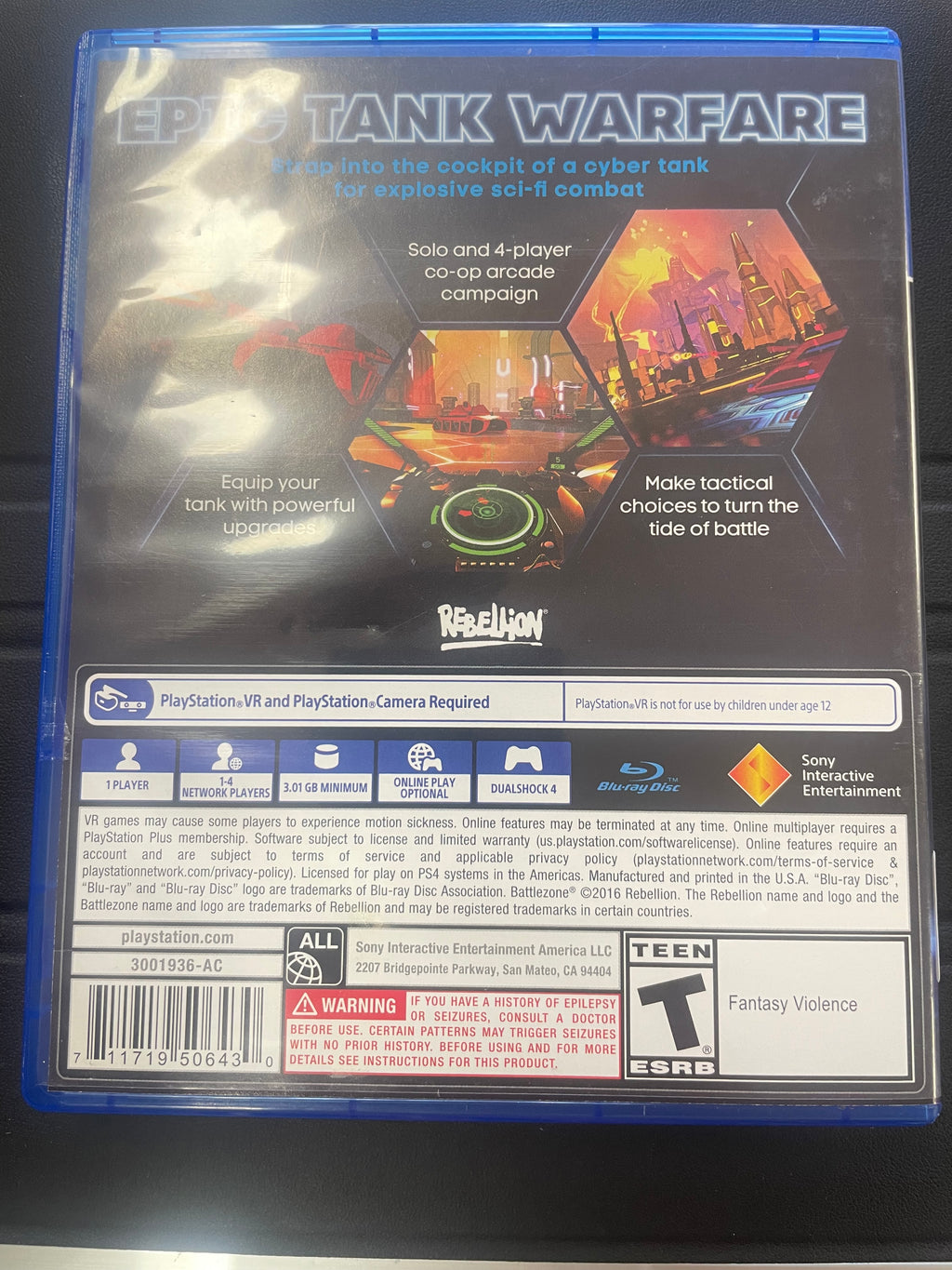 Battle zone VR