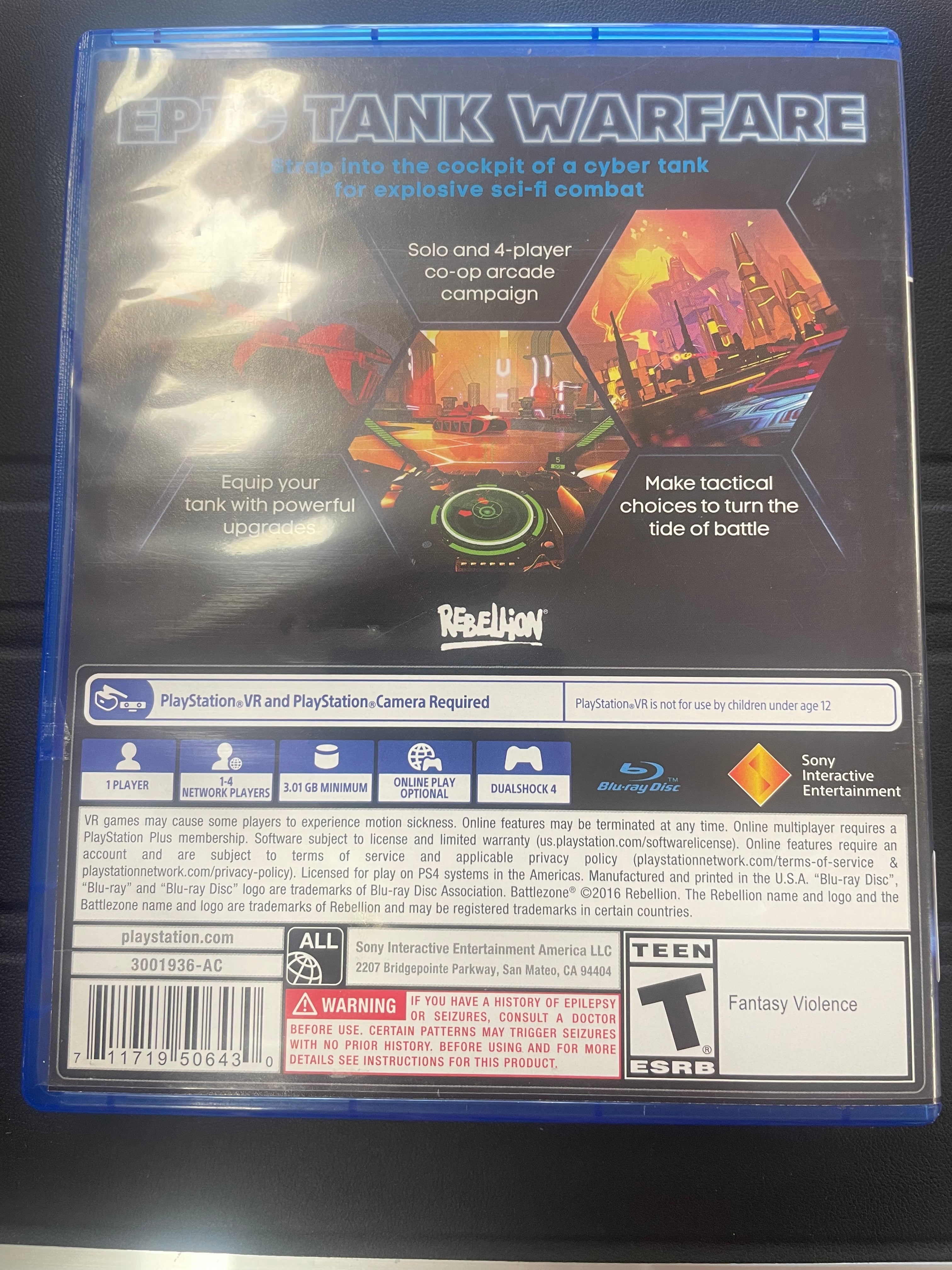 Battle zone VR