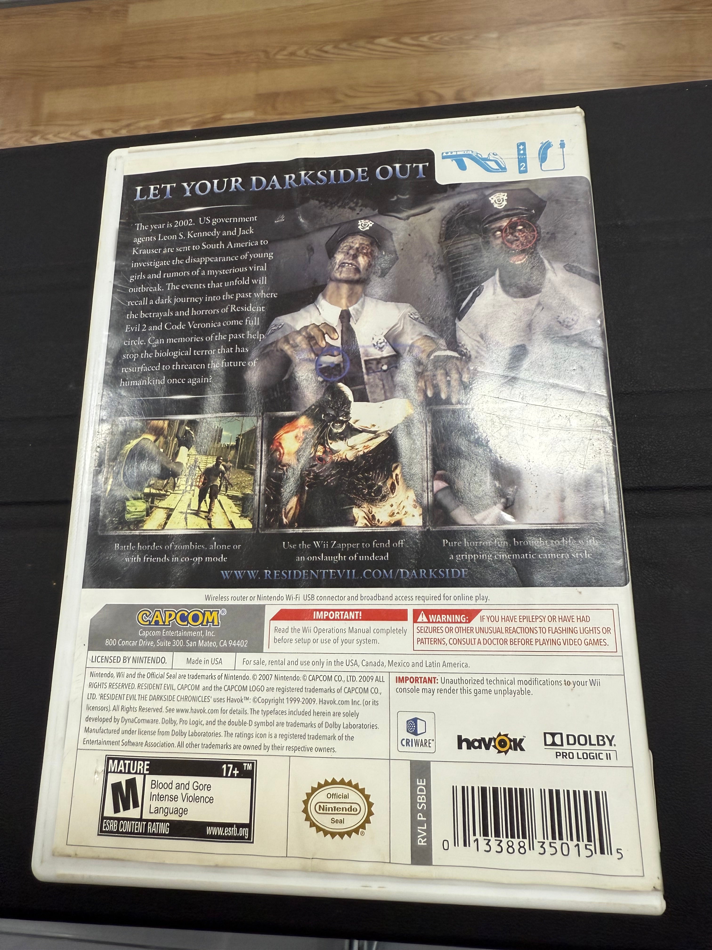 Resident Evil: The Darkside Chronicles