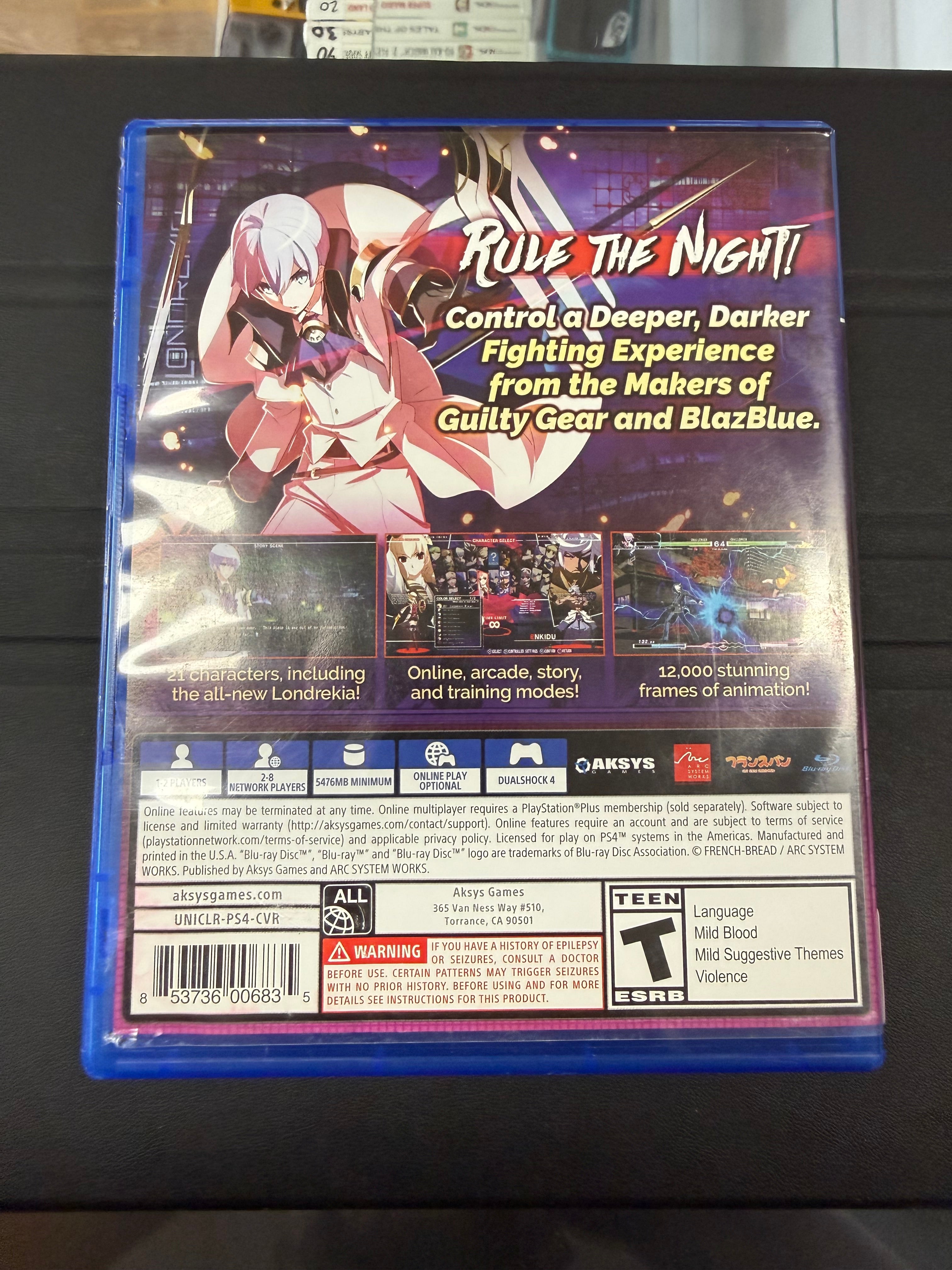 Under Night In-Birth Exe: Late Cl-R