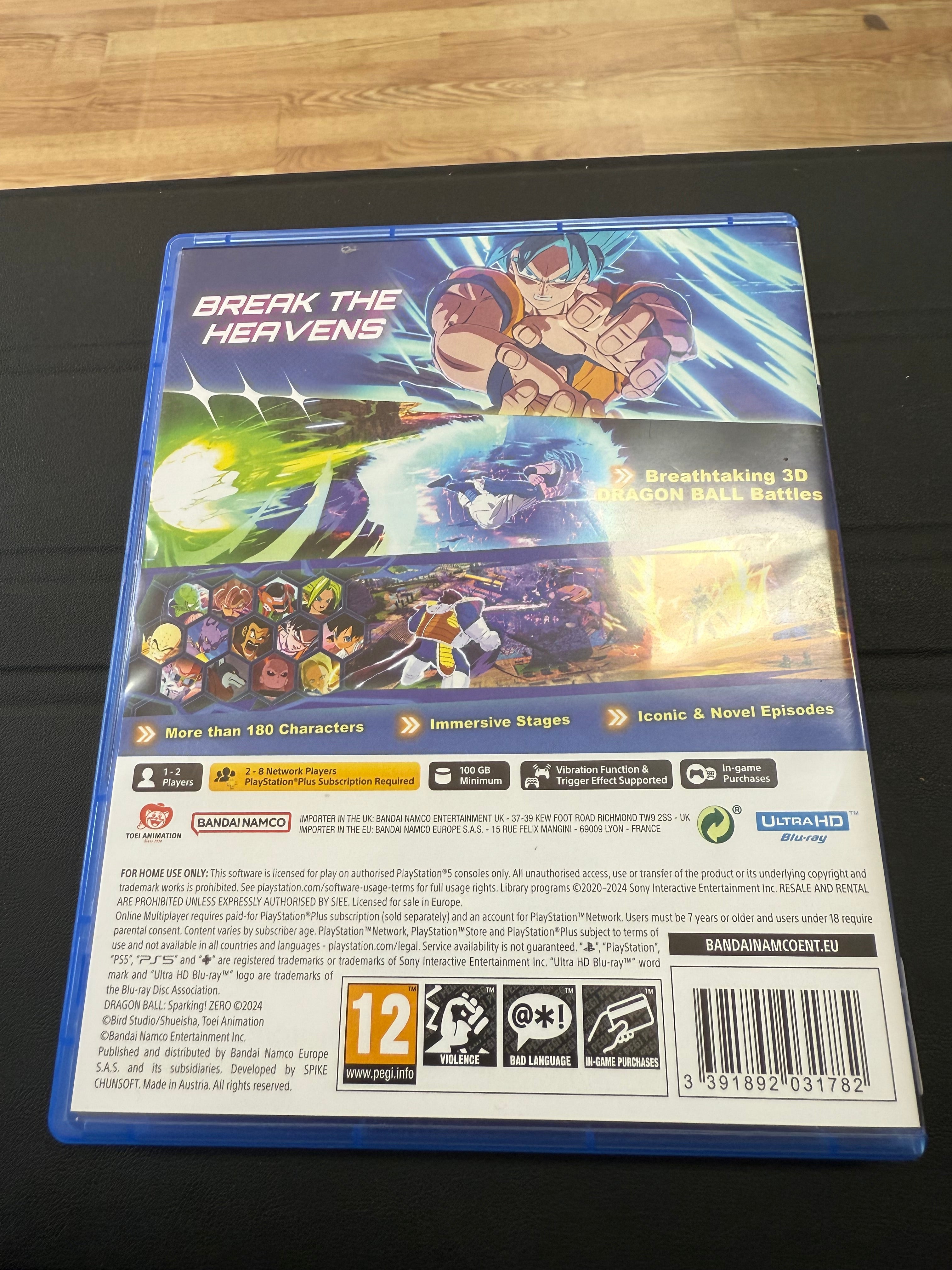 Dragon Ball: Sparking! ZERO PAL