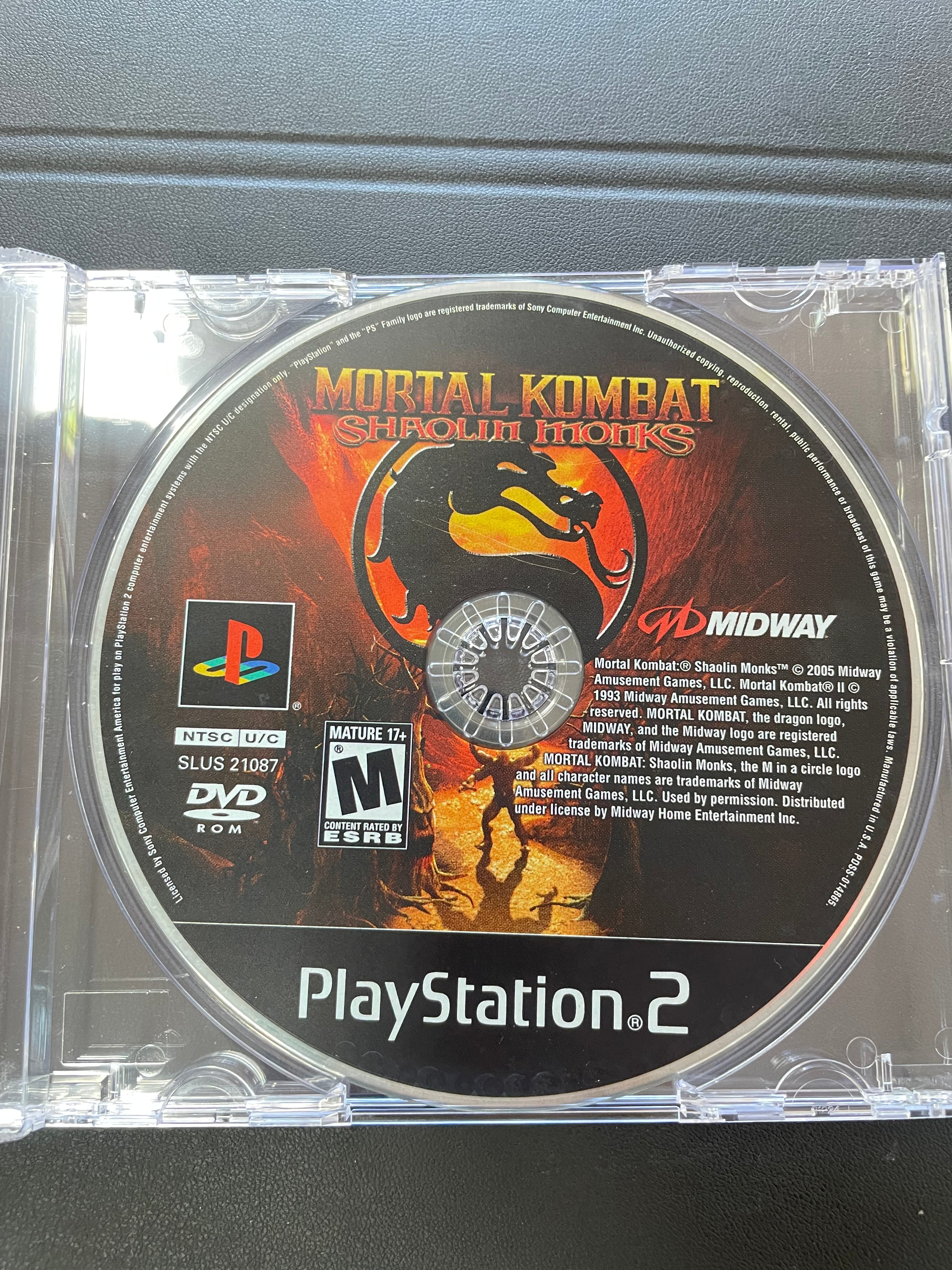 Mortal Kombat Shaolin Monks