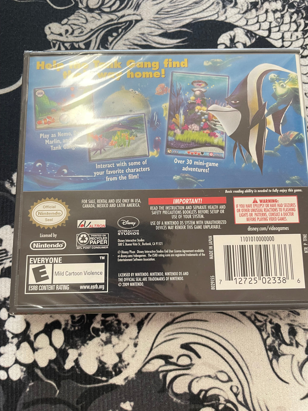 Finding Nemo escape to the blue