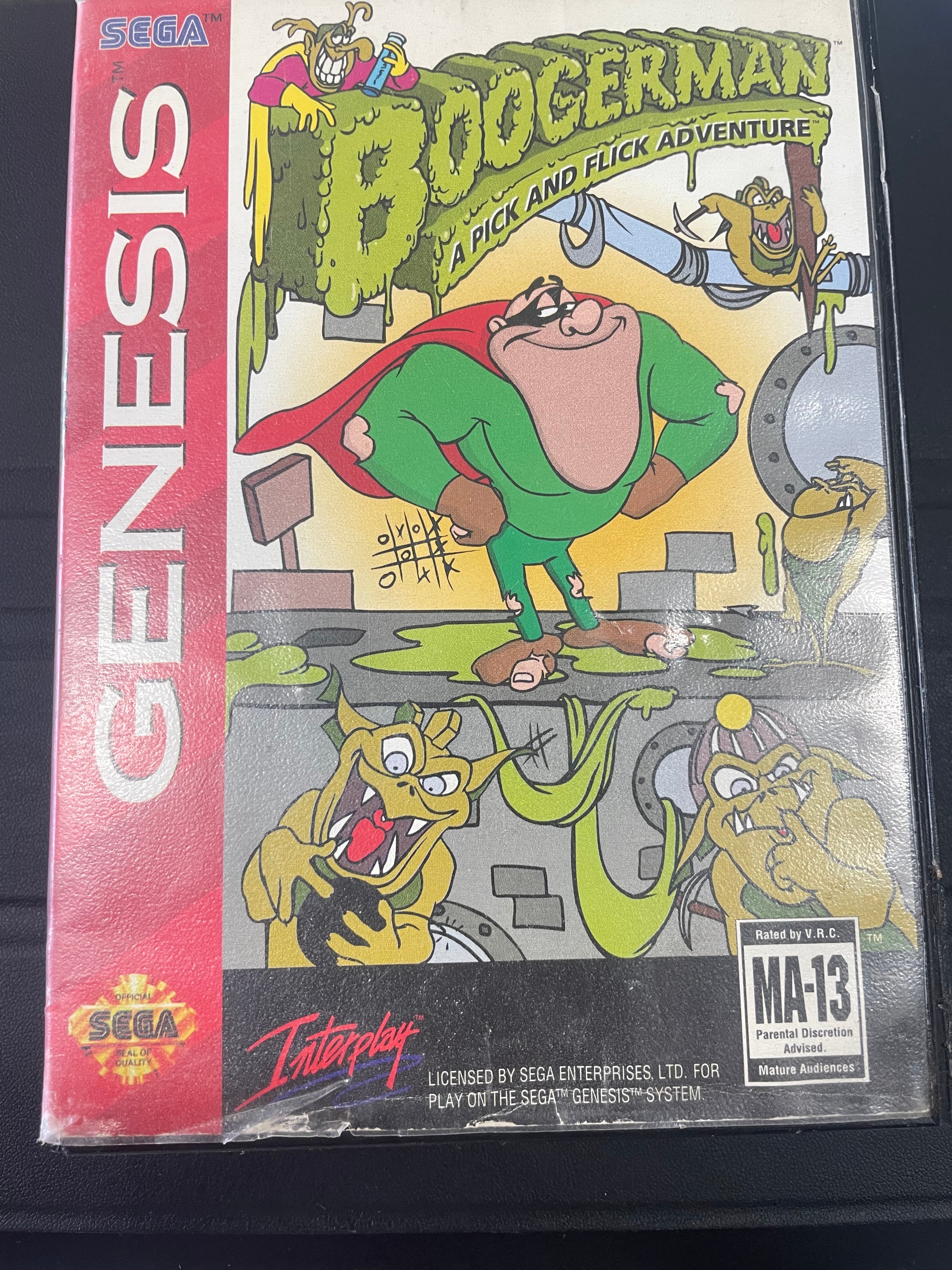 Boogerman A Pick and Flick Adventure