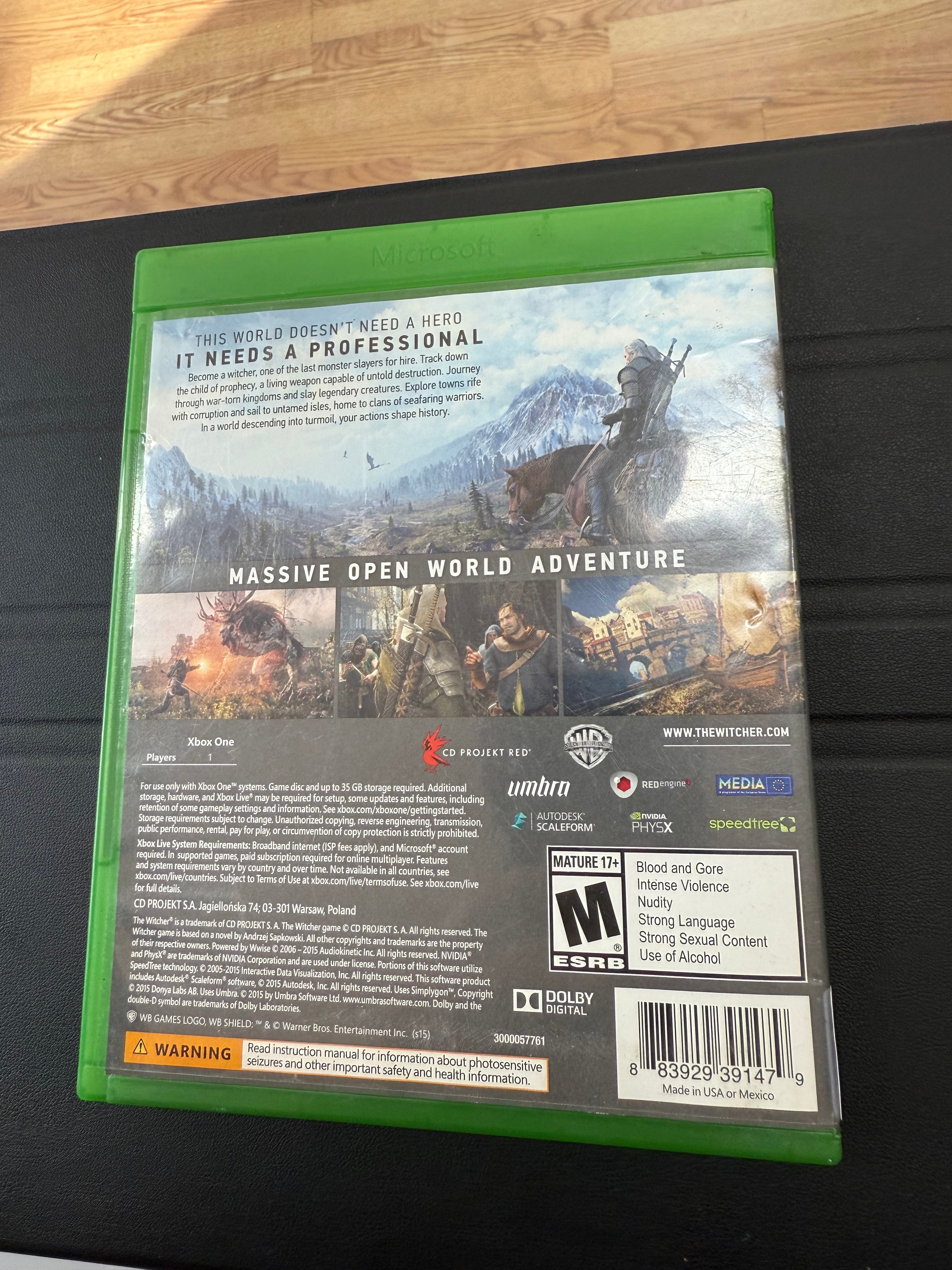 Witcher 3: Wild Hunt