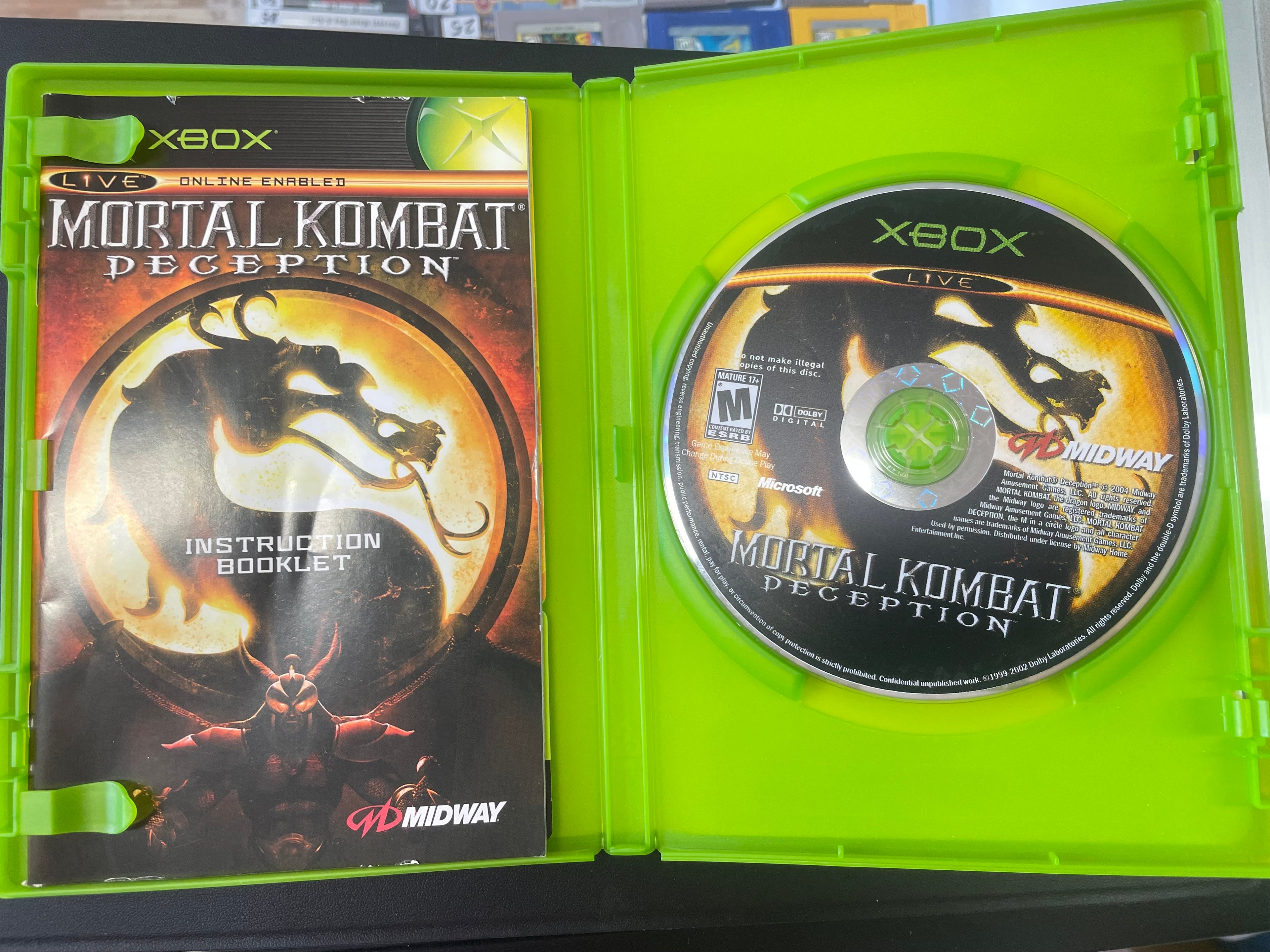 Mortal kombat Deception