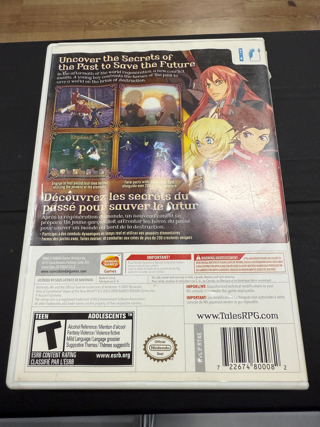 Tales of Symphonia Dawn of the New World
