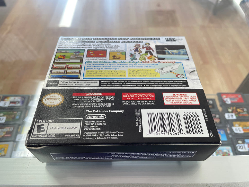 Pokemon SoulSilver Version Pokewalker Box