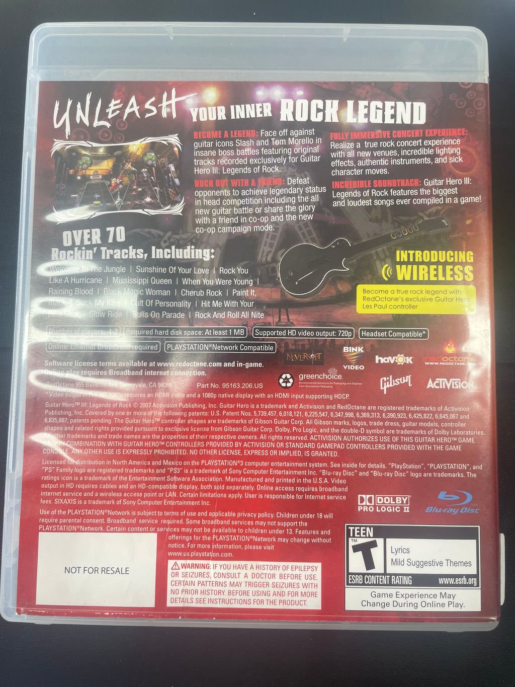 Guitar Hero III Legend of Rock