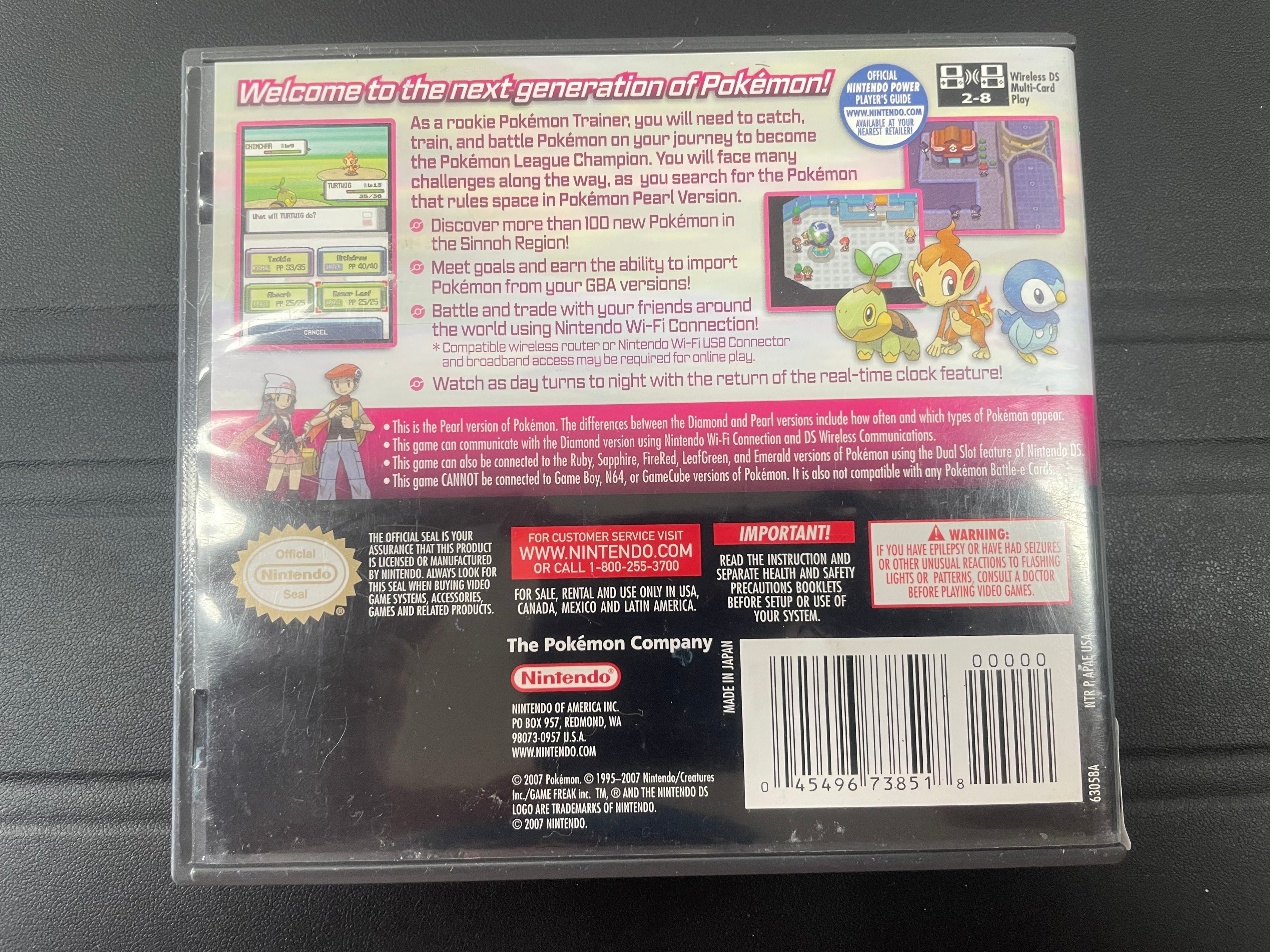 Pokemon Pearl