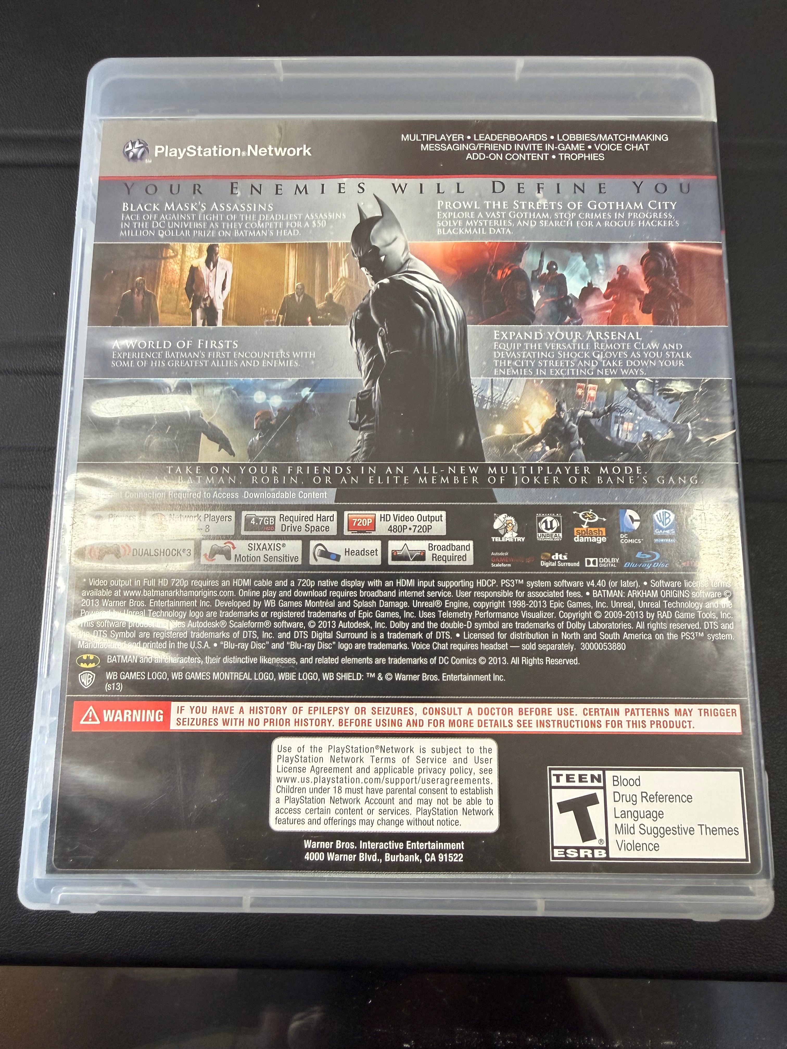 Batman Arkham Origins