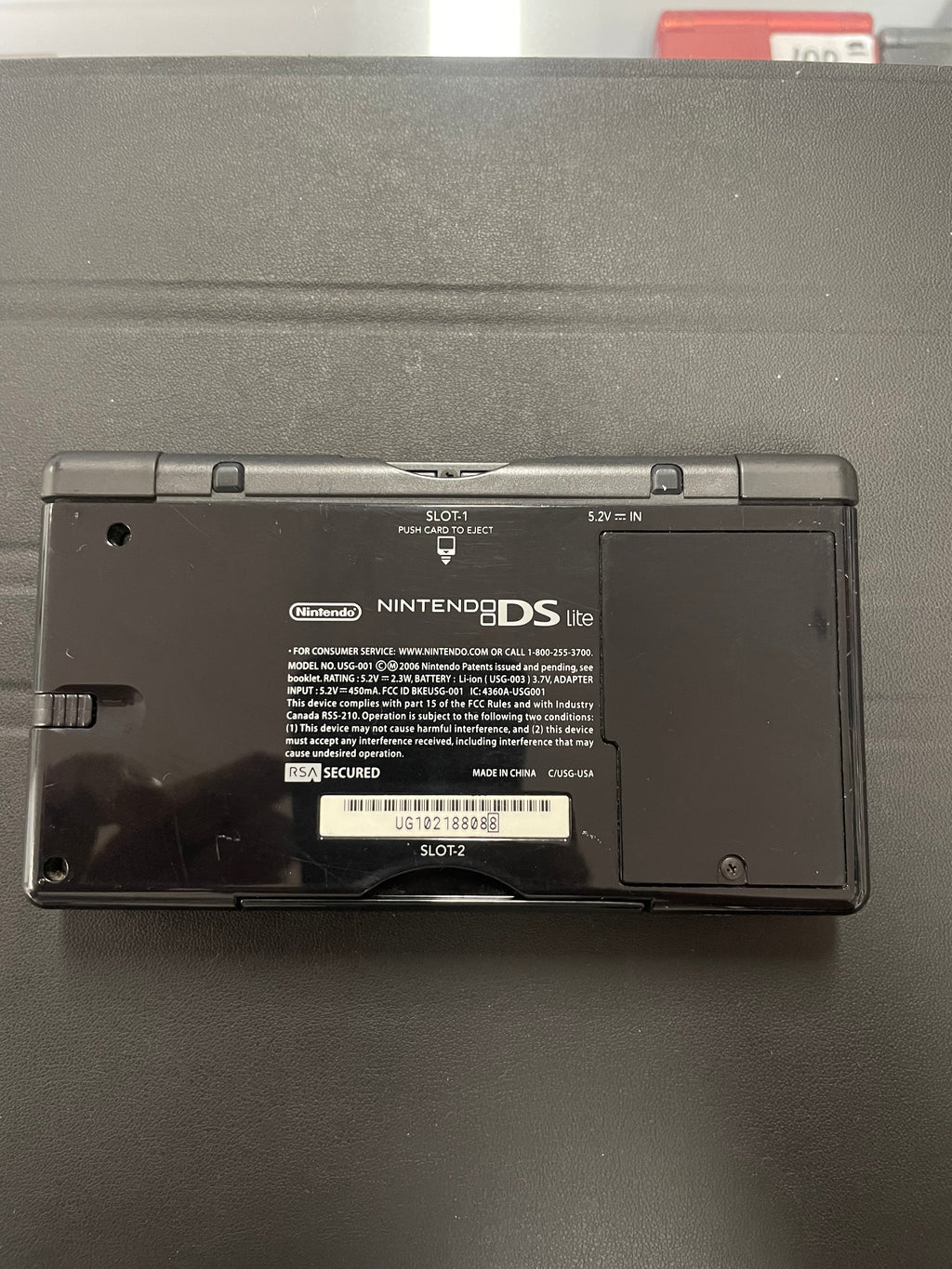 Nintendo DS Lite black