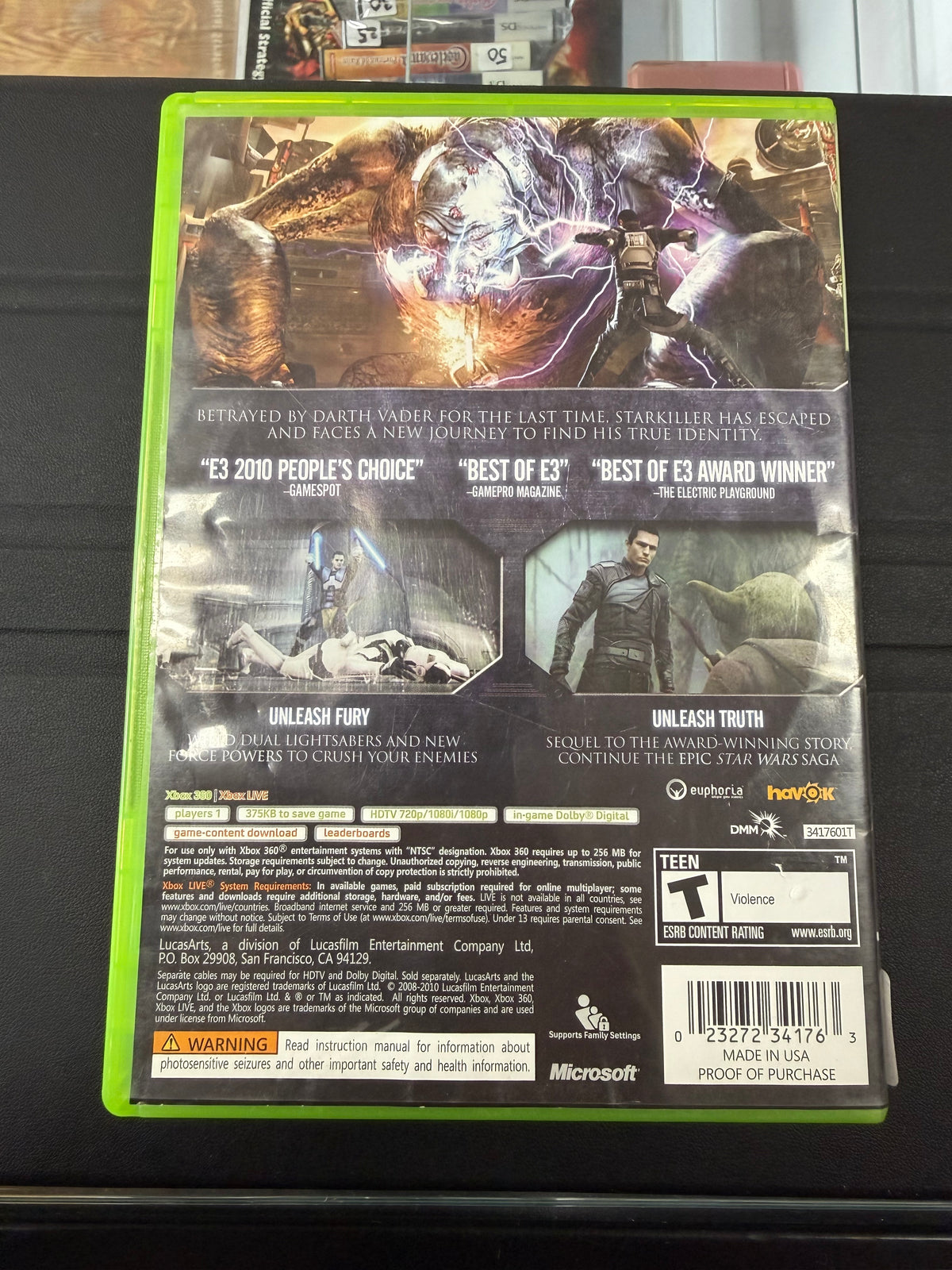 Star Wars The Force Unleashed II