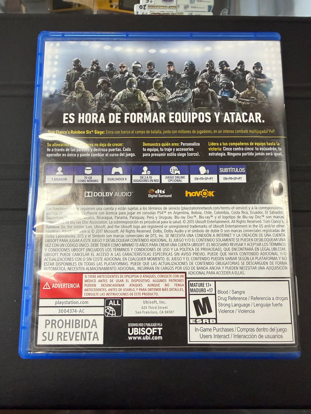 Rainbow Six Siege