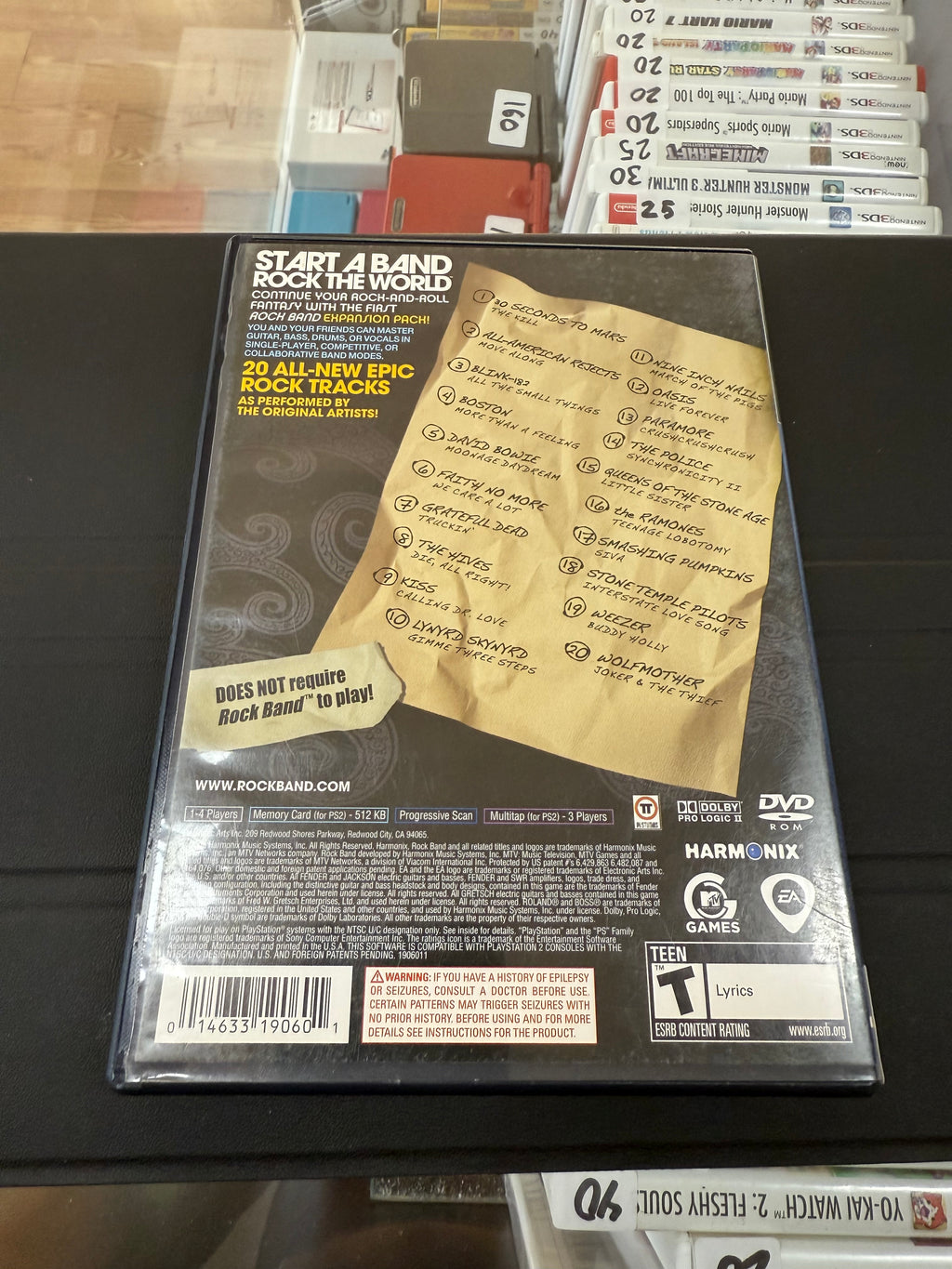 Rock Band Track Pack Volume 1
