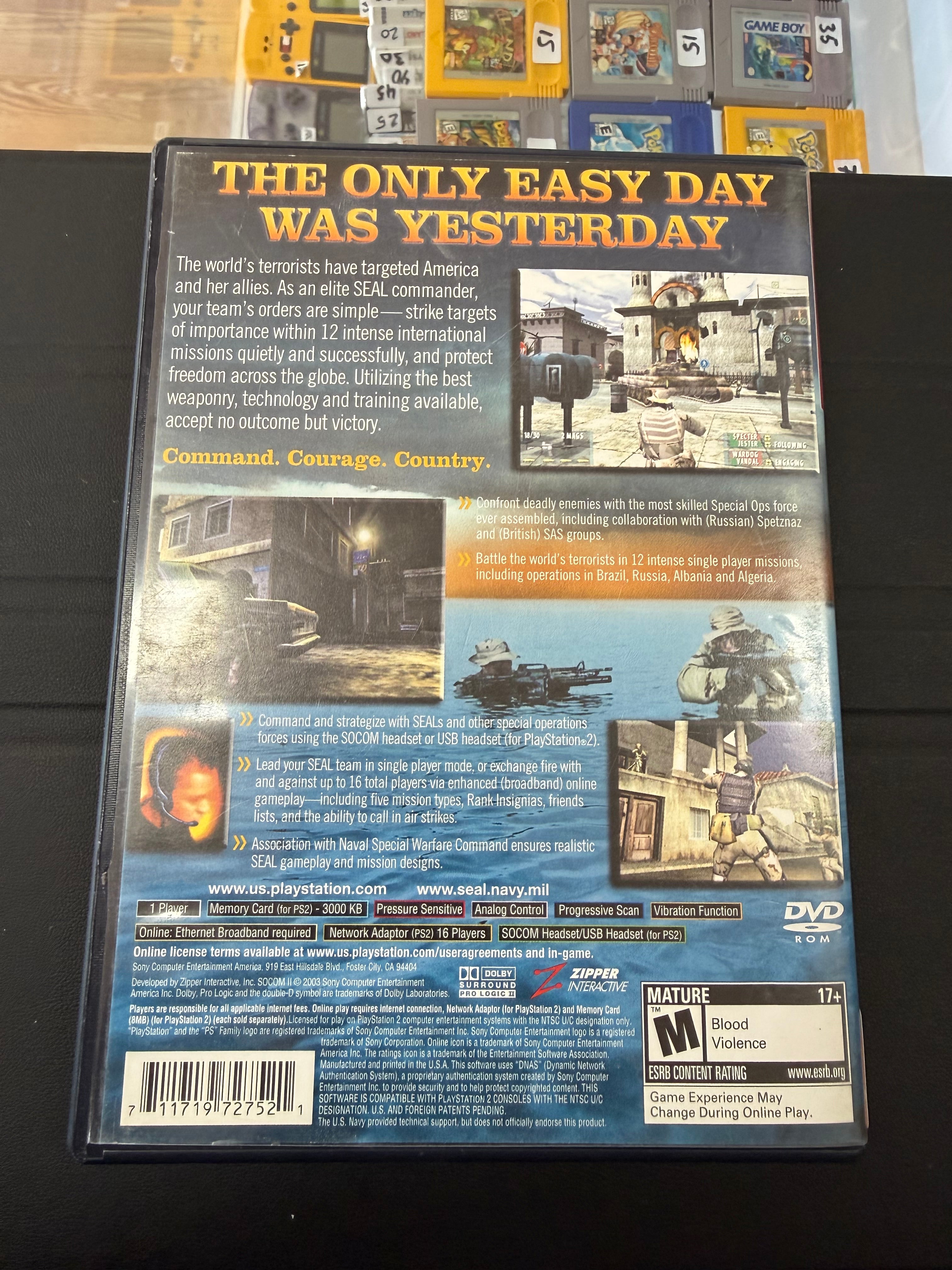 SOCOM II US Navy Seals [Greatest Hits]