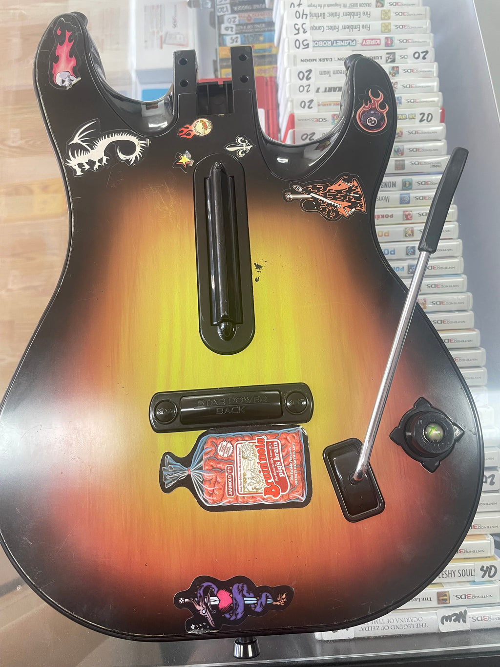 Wireless Guitar Hero controller