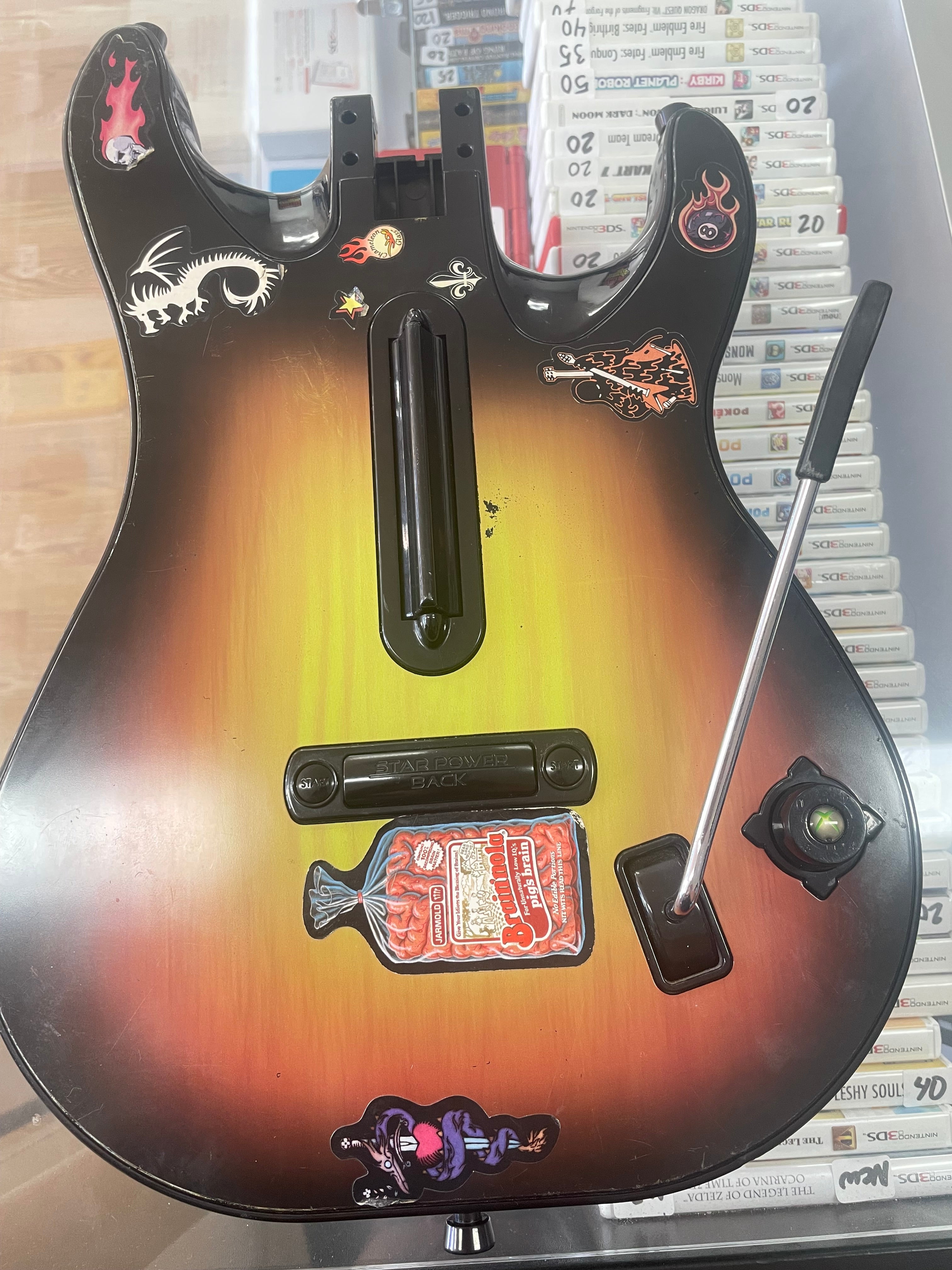 Wireless Guitar Hero controller