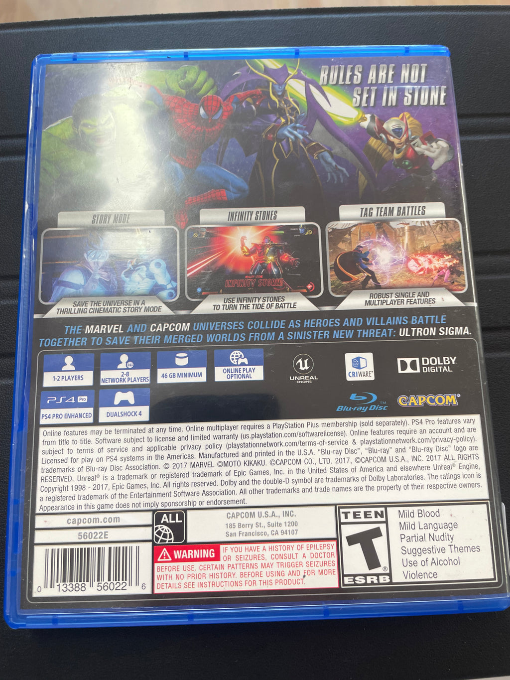 Marvel vs Capcom Infinite