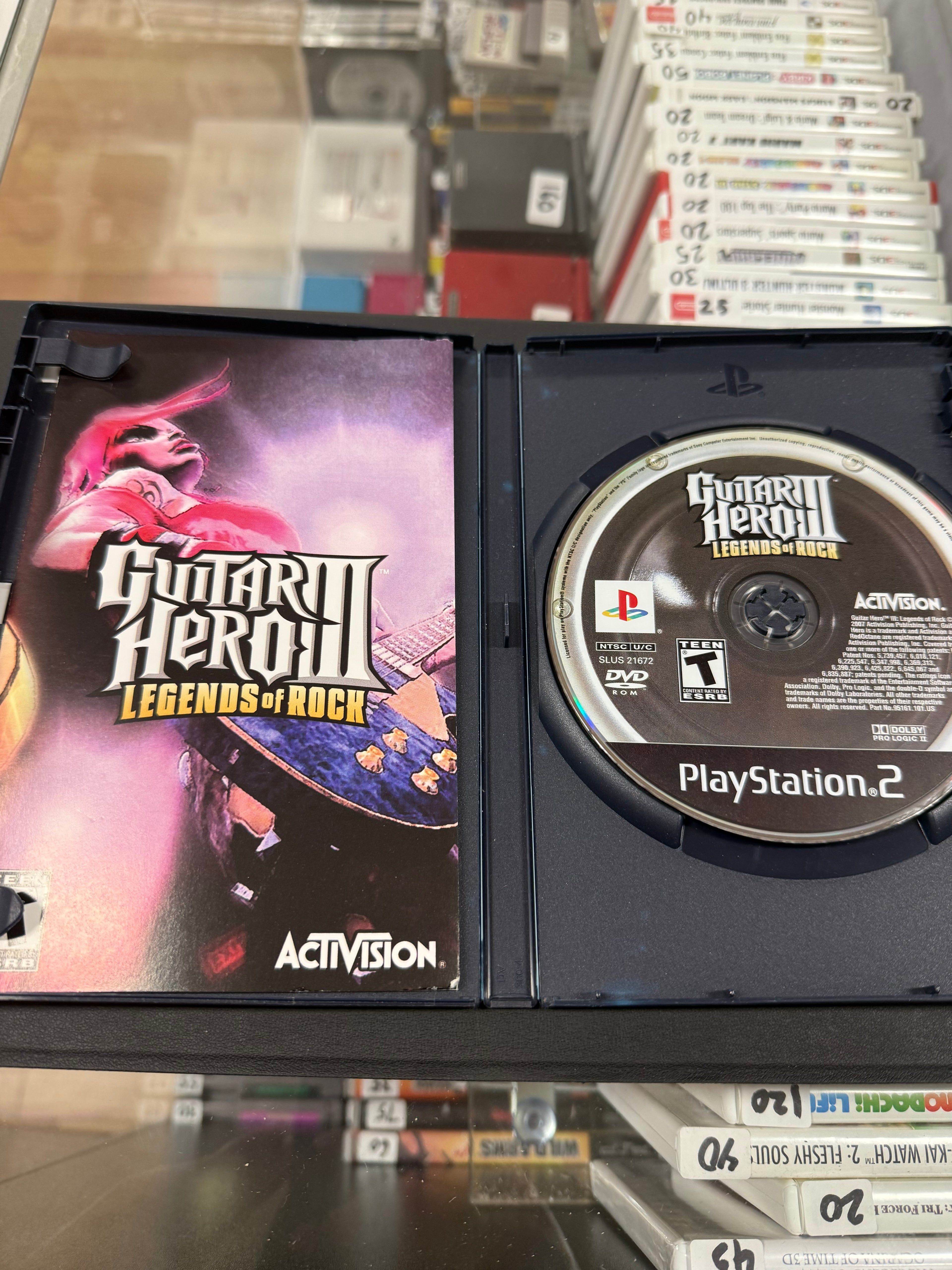 Guitar Hero III Legends of Rock [Not for resale]