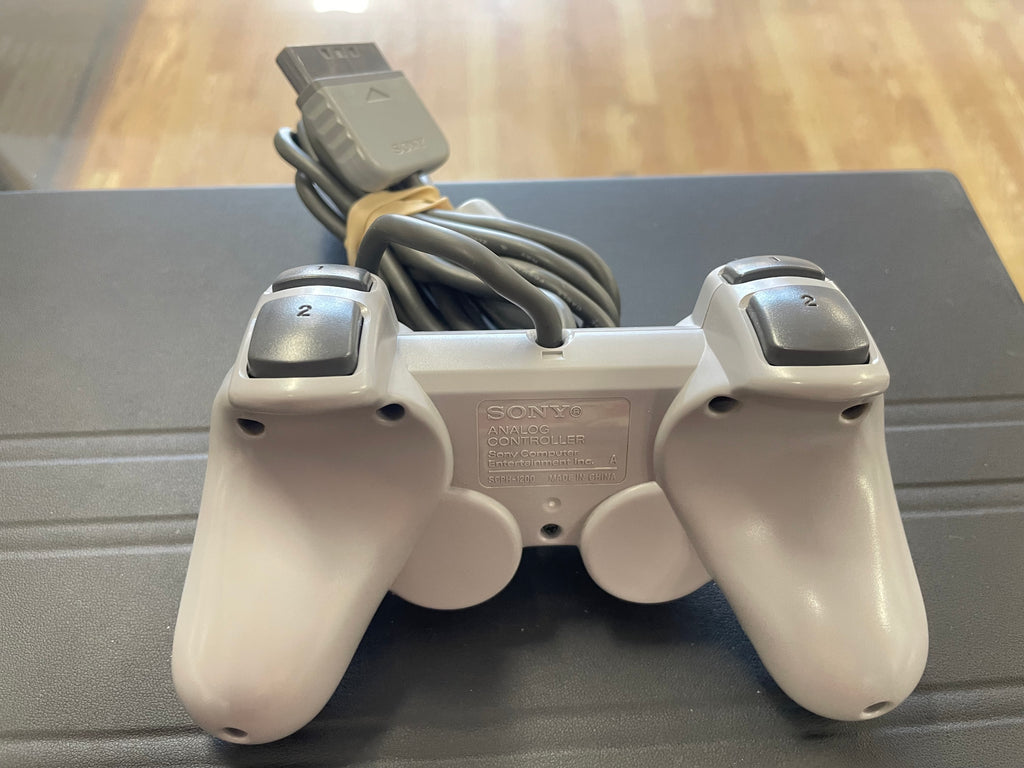 PlayStation 1 gray/ Black controller