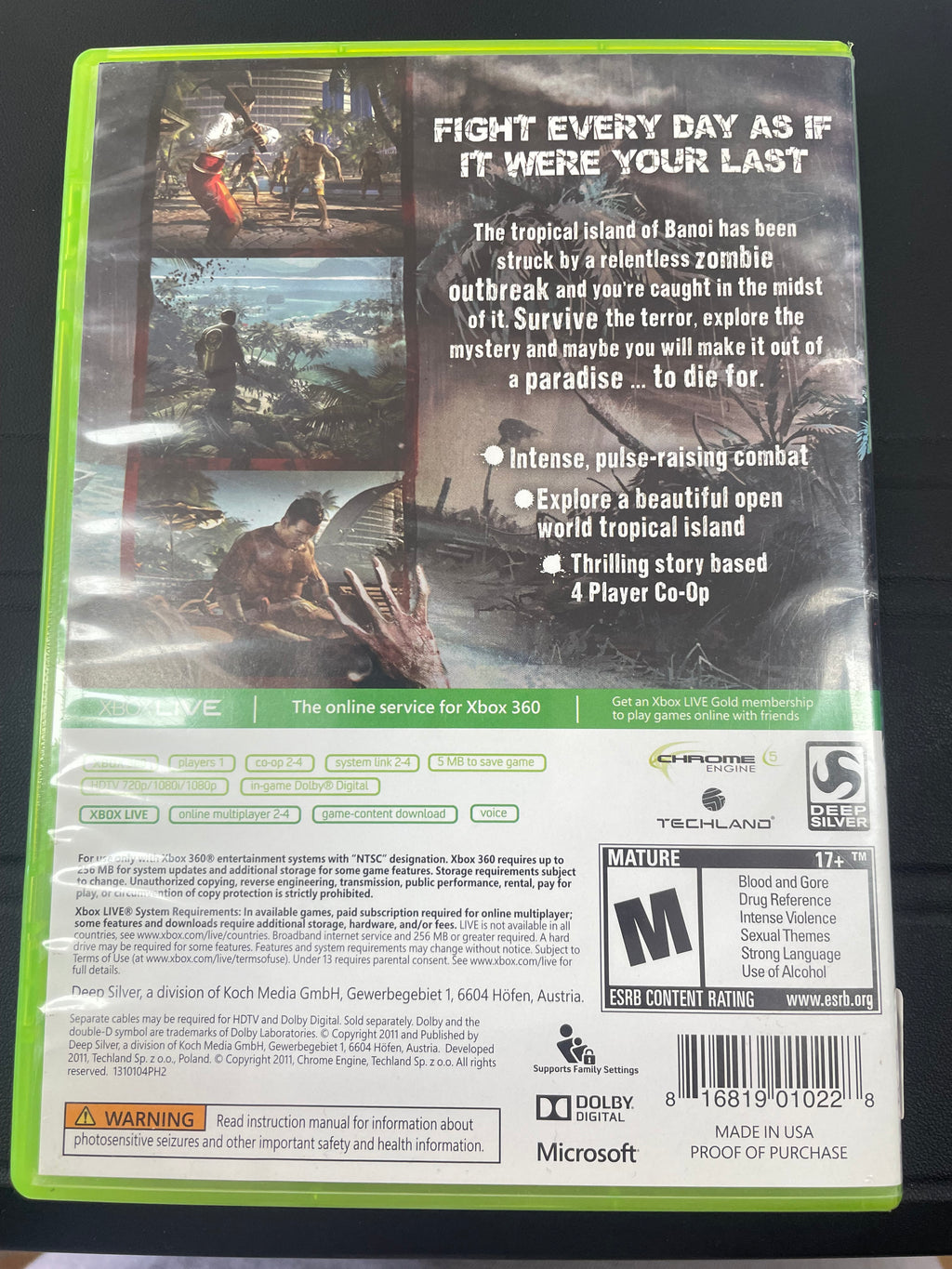 Dead Island [Game Of The Year Platinum Hits]