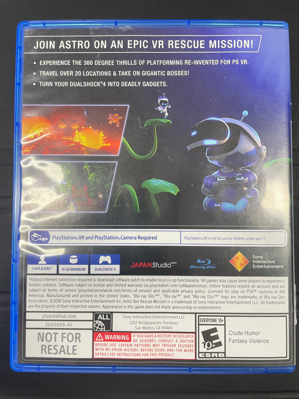 Astro bot Rescue Mission VR