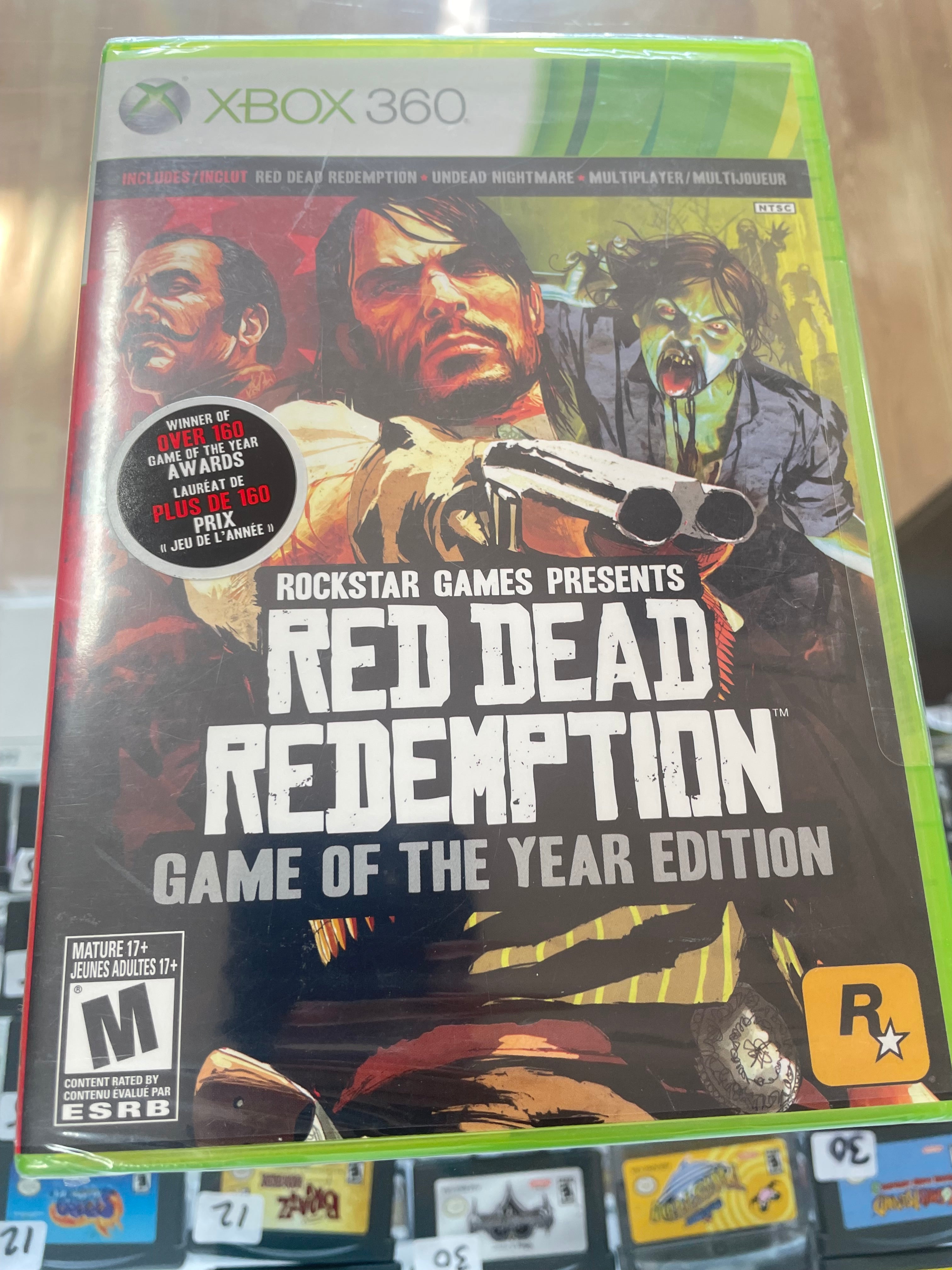 Red Dead Redemption game of the year edition