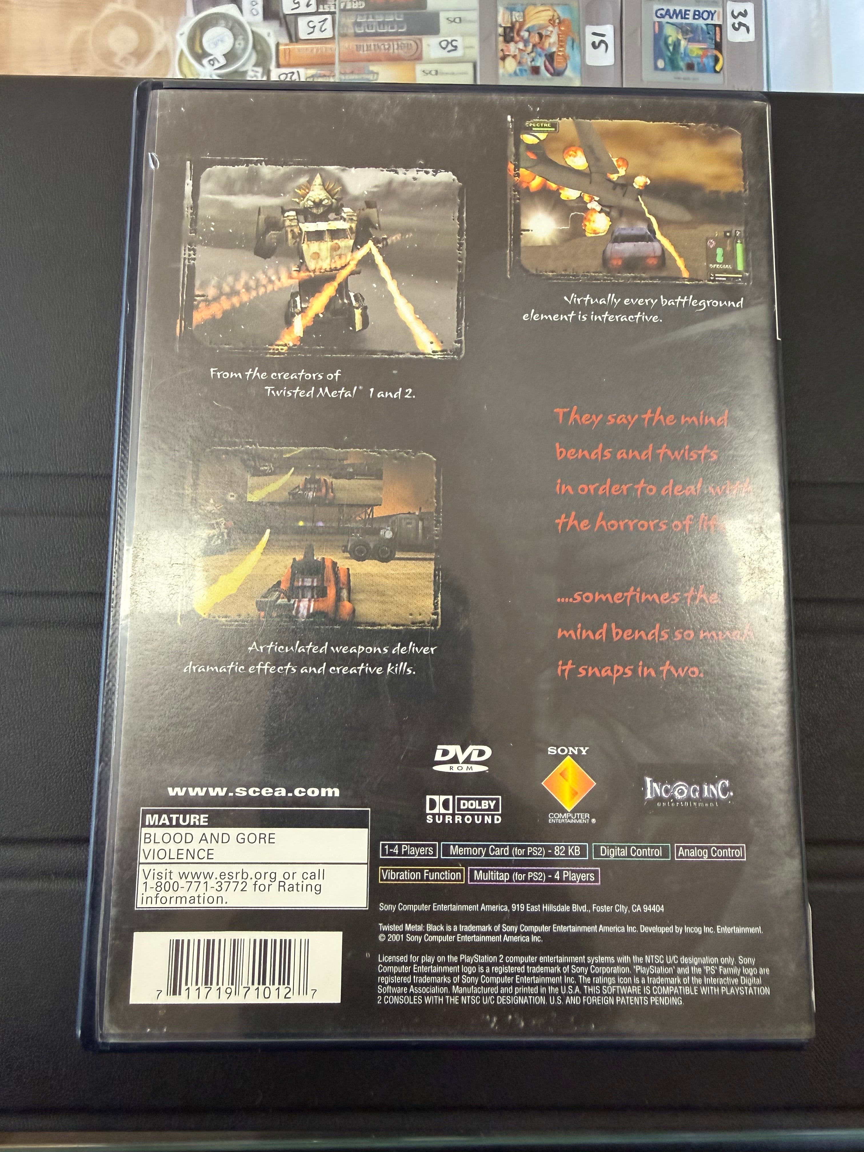Twisted Metal Black