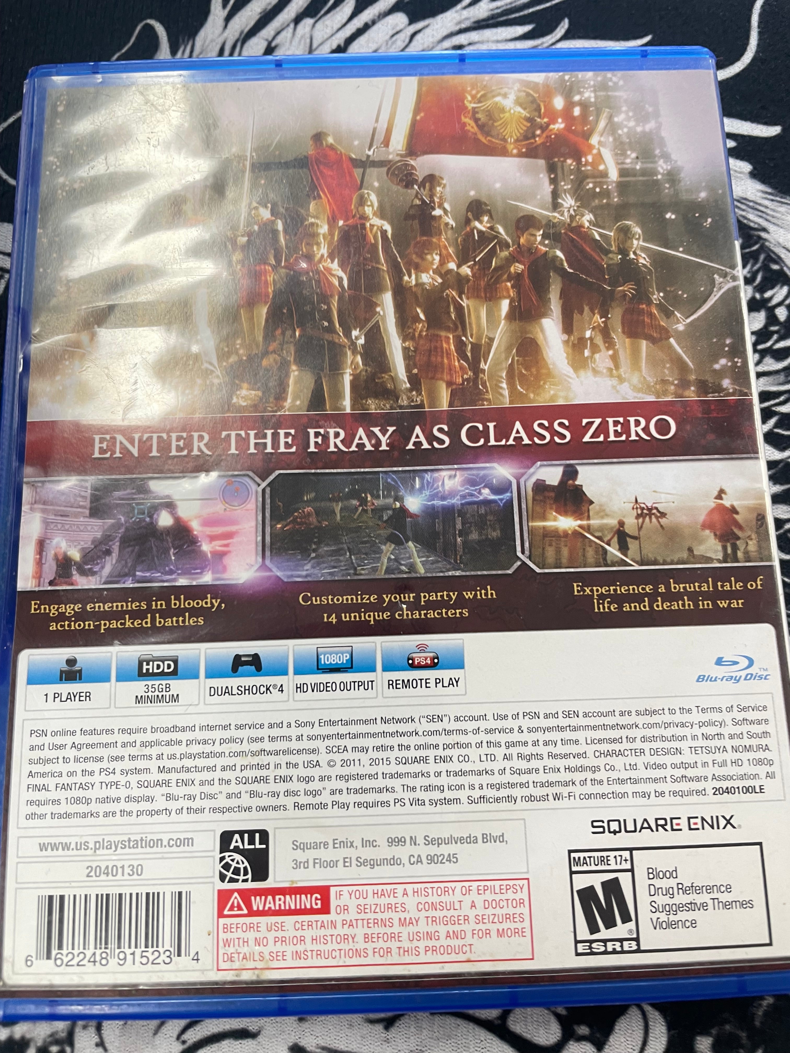 Final Fantasy Type-0 HD