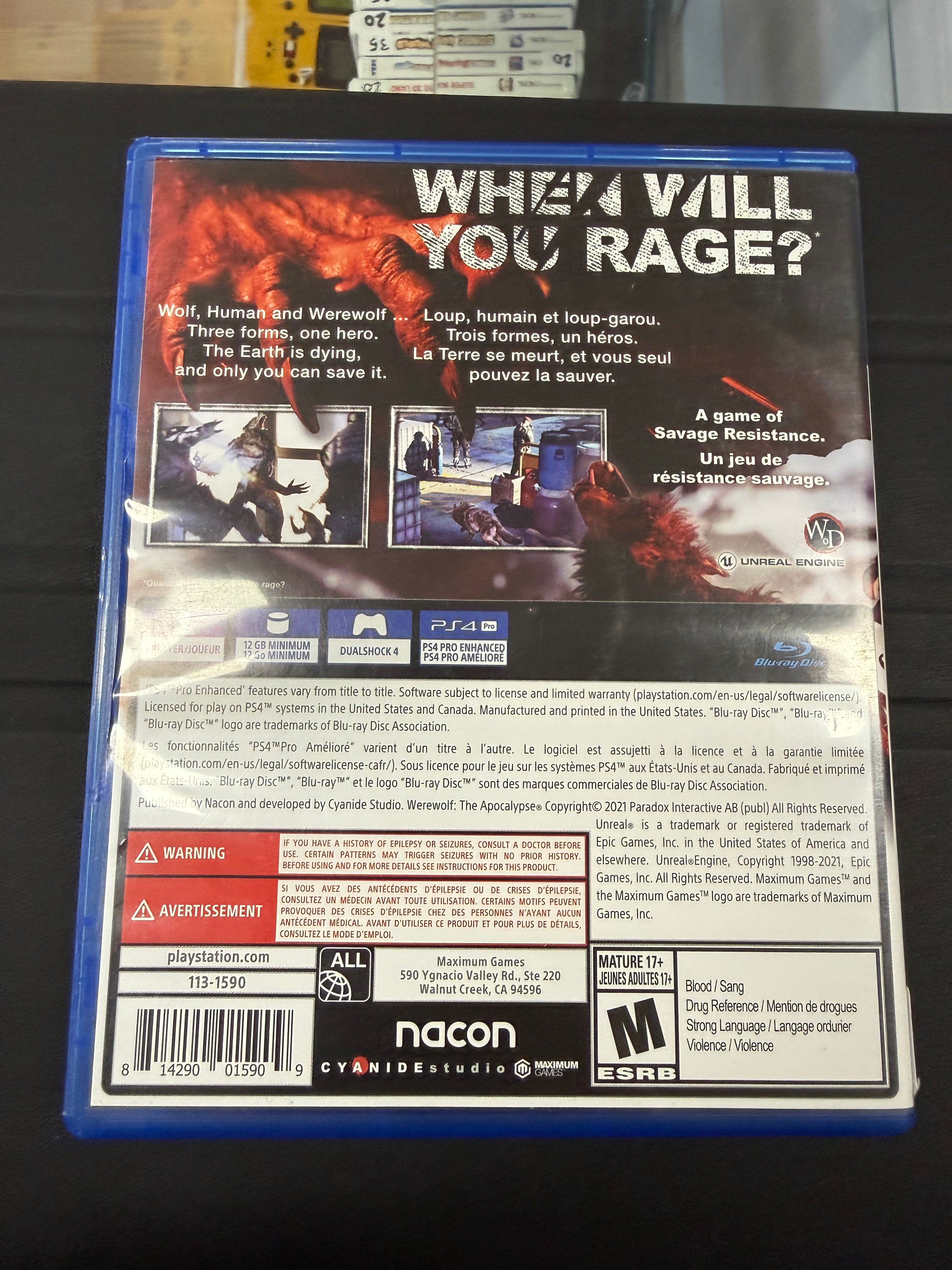 Werewolf: The Apocalypse Earthblood